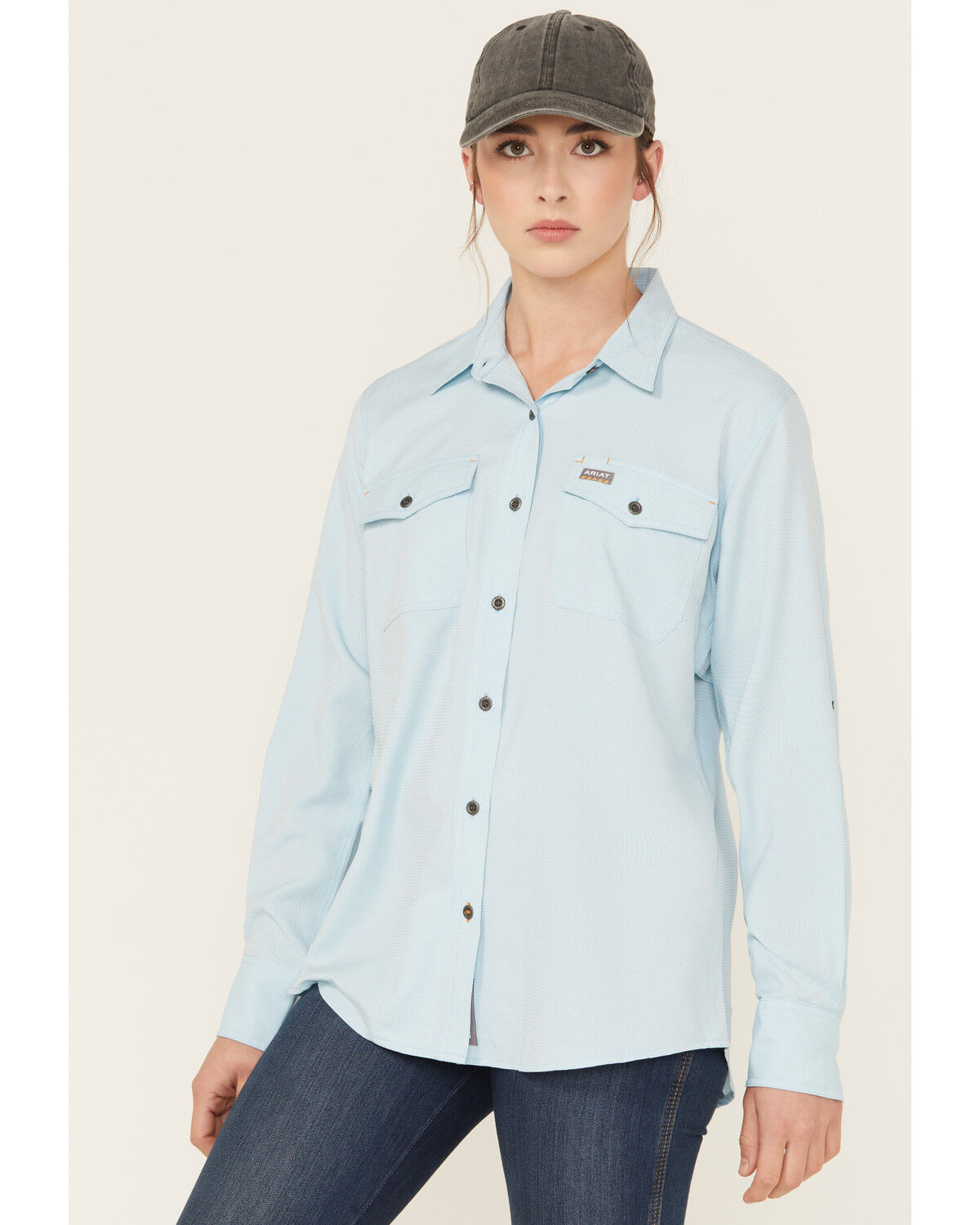 Ariat Women's Rebar Made Tough VentTEK Long Sleeve Work Shirt