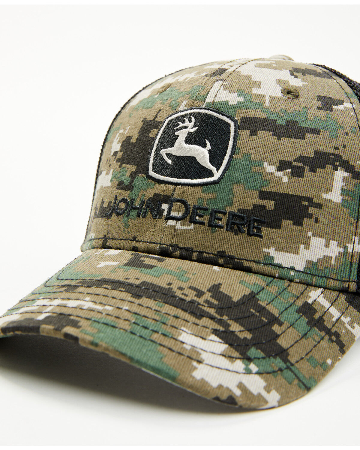 John Deere Men's Digit Camo Logo Ball Cap