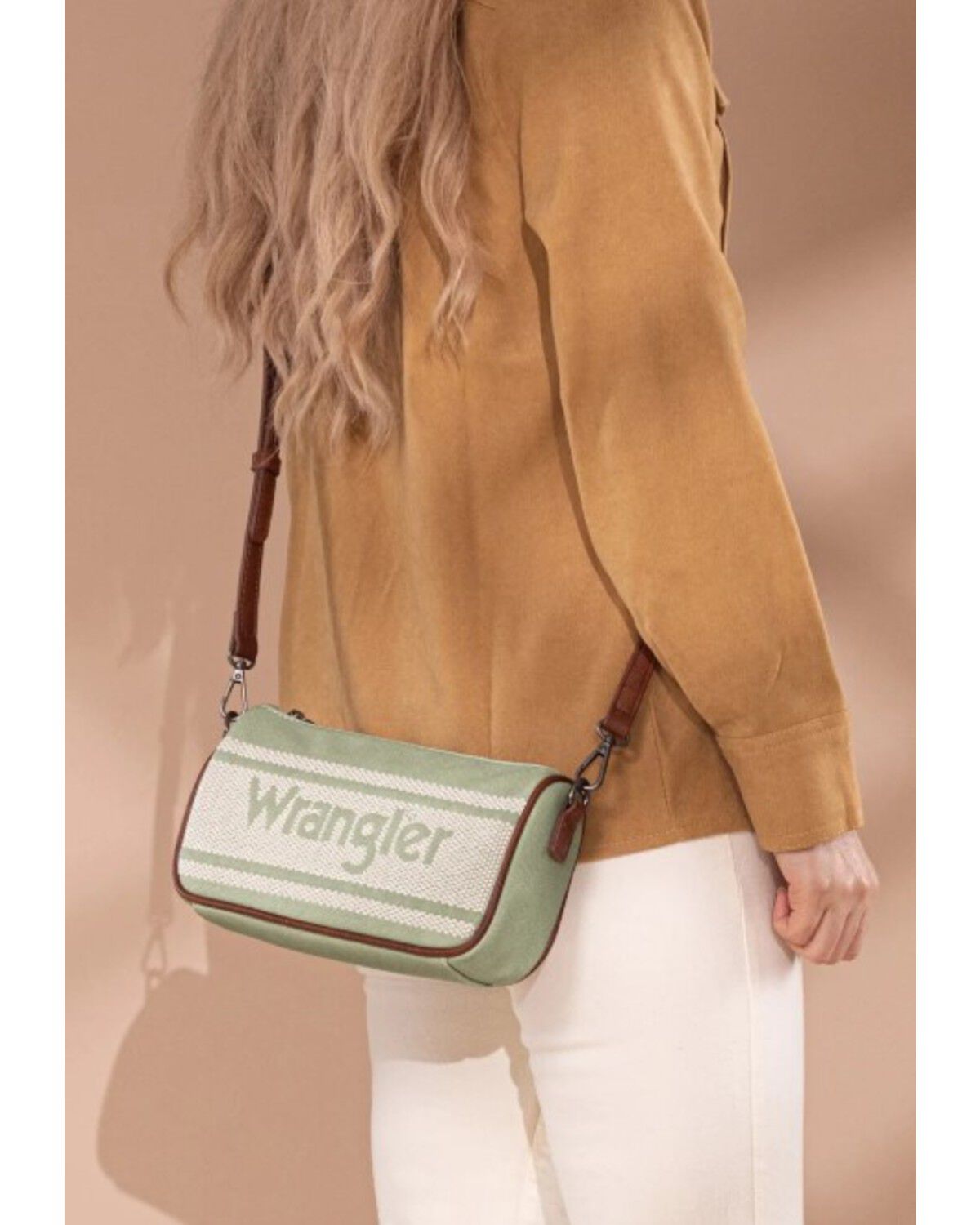 Wrangler Women's Logo Hobo Shoulder Bag