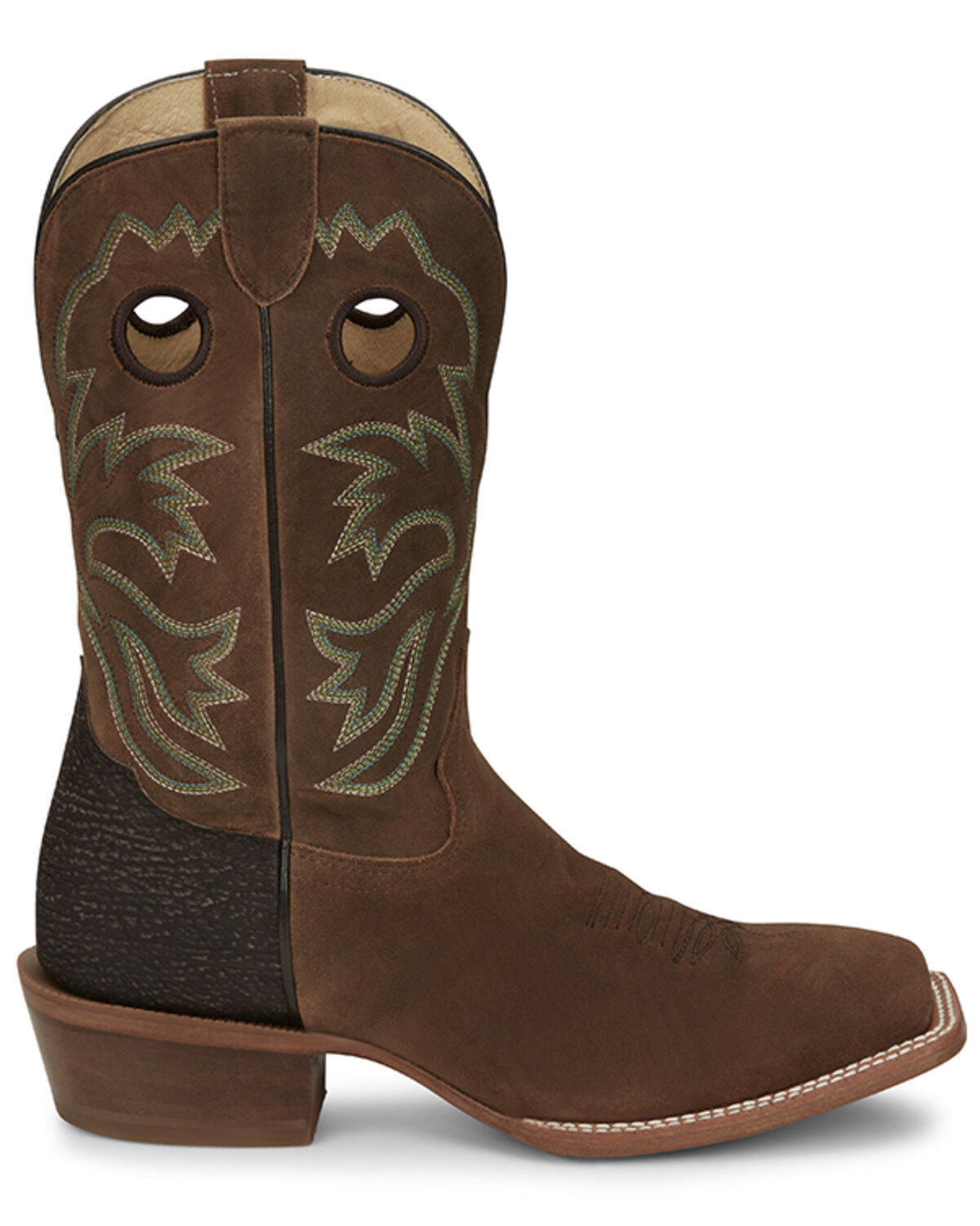 Tony Lama Men's Arena Hudson Clay Western Boots - Broad Square Toe
