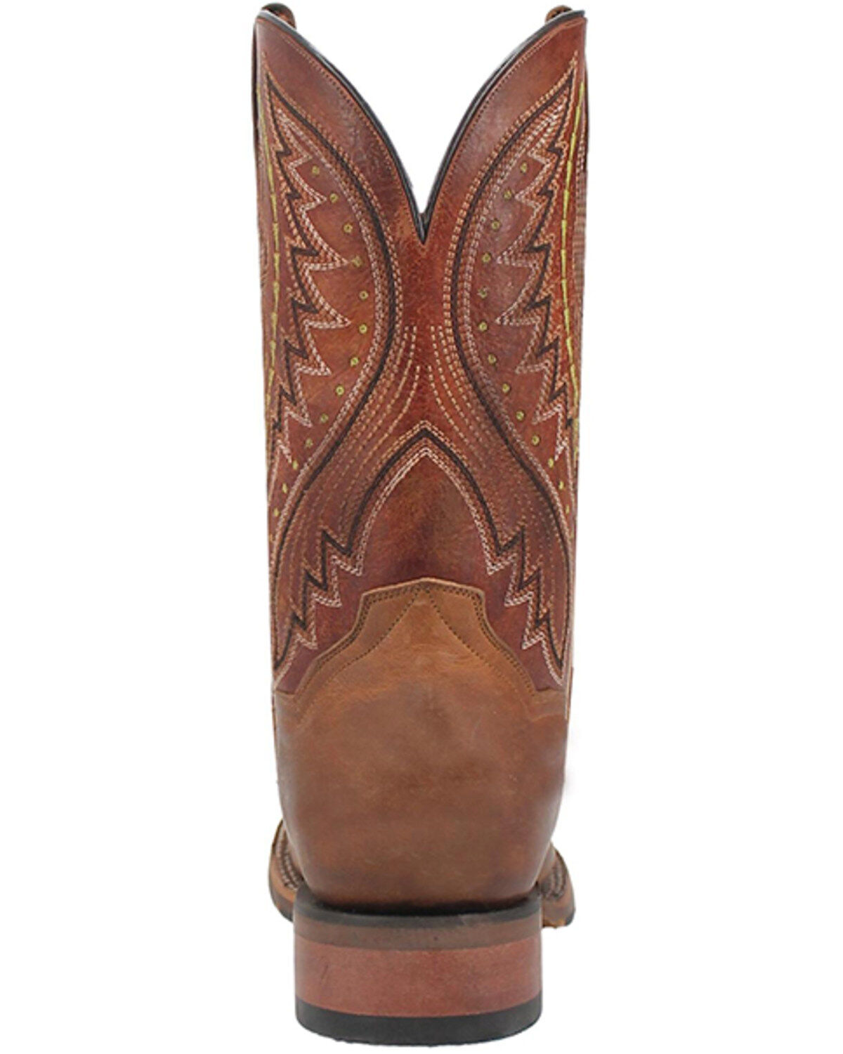 Dan Post Men's Saddle Bison Performance Western Boots - Broad Square Toe