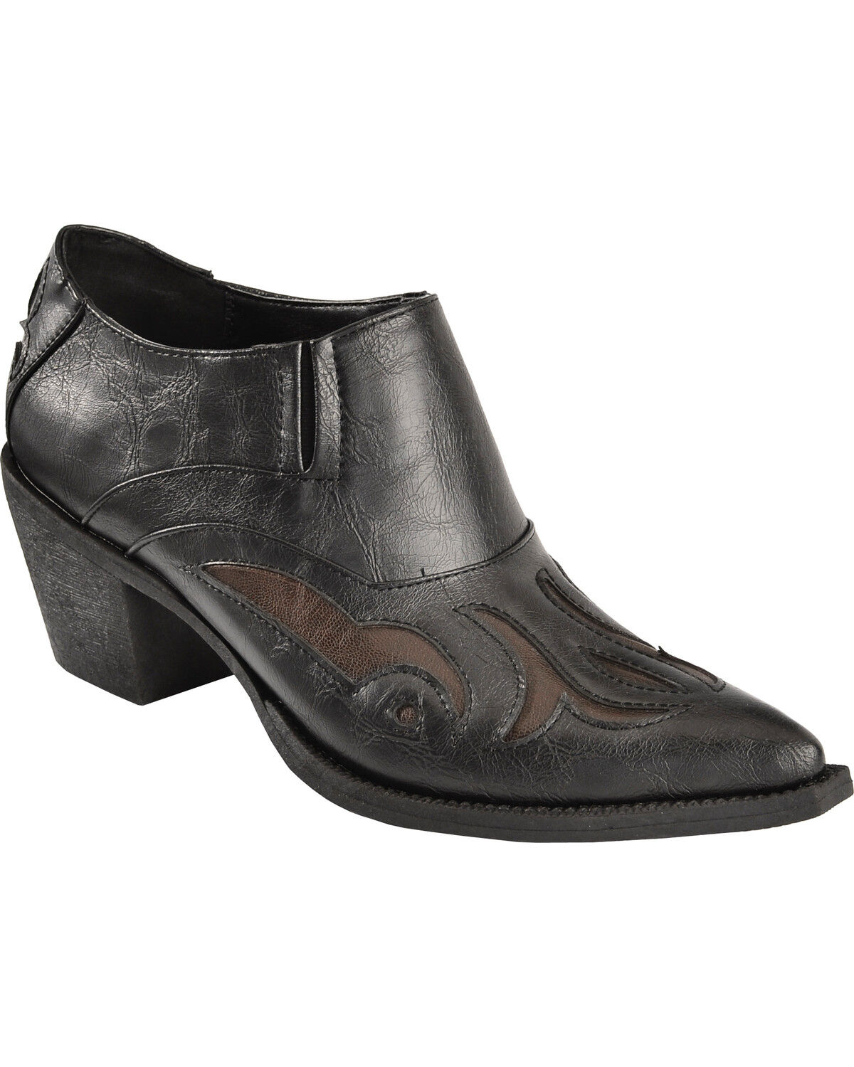 Roper Women's Inlay Ankle Boots - Snip Toe