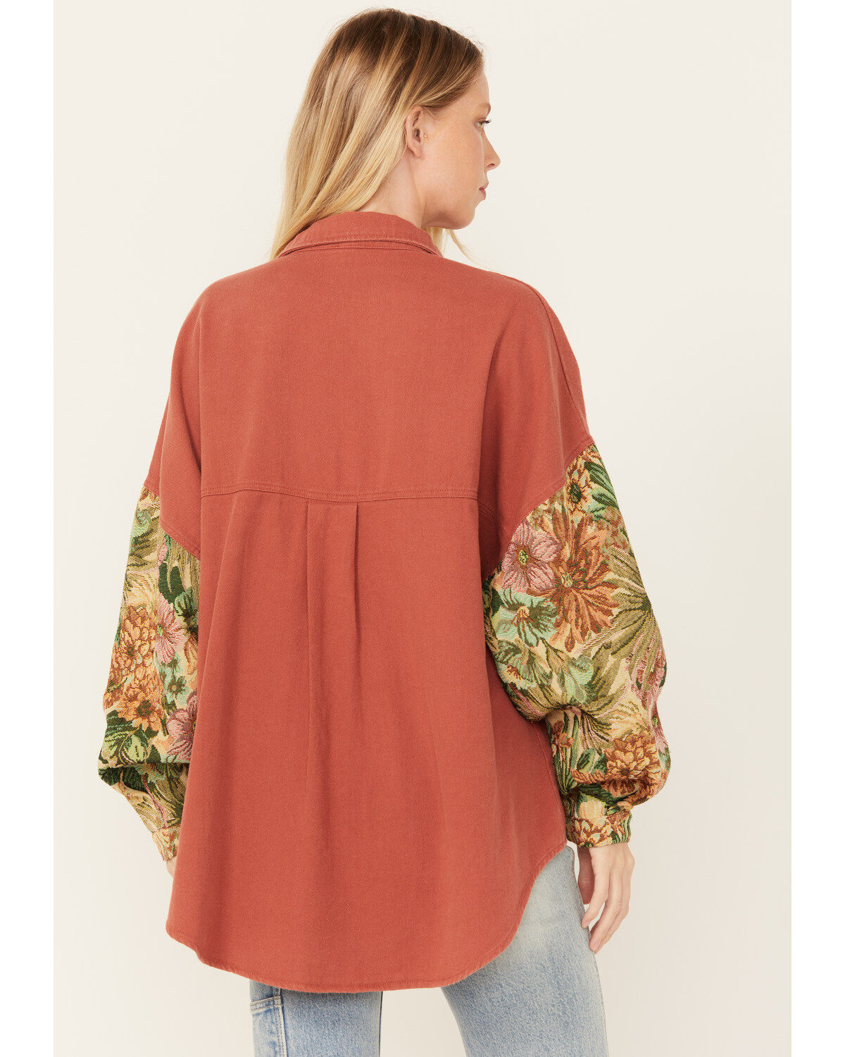 POL Women's Tapestry Shacket