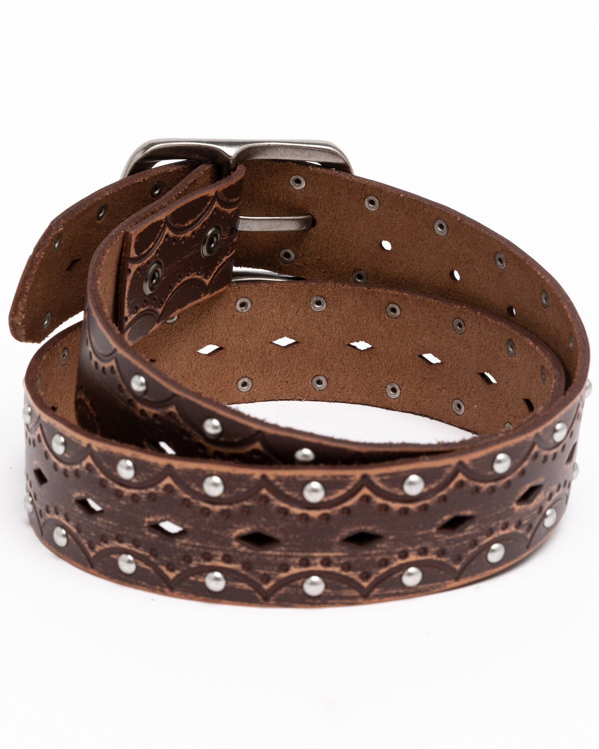 Shyanne Women's Embossed Studded Belt