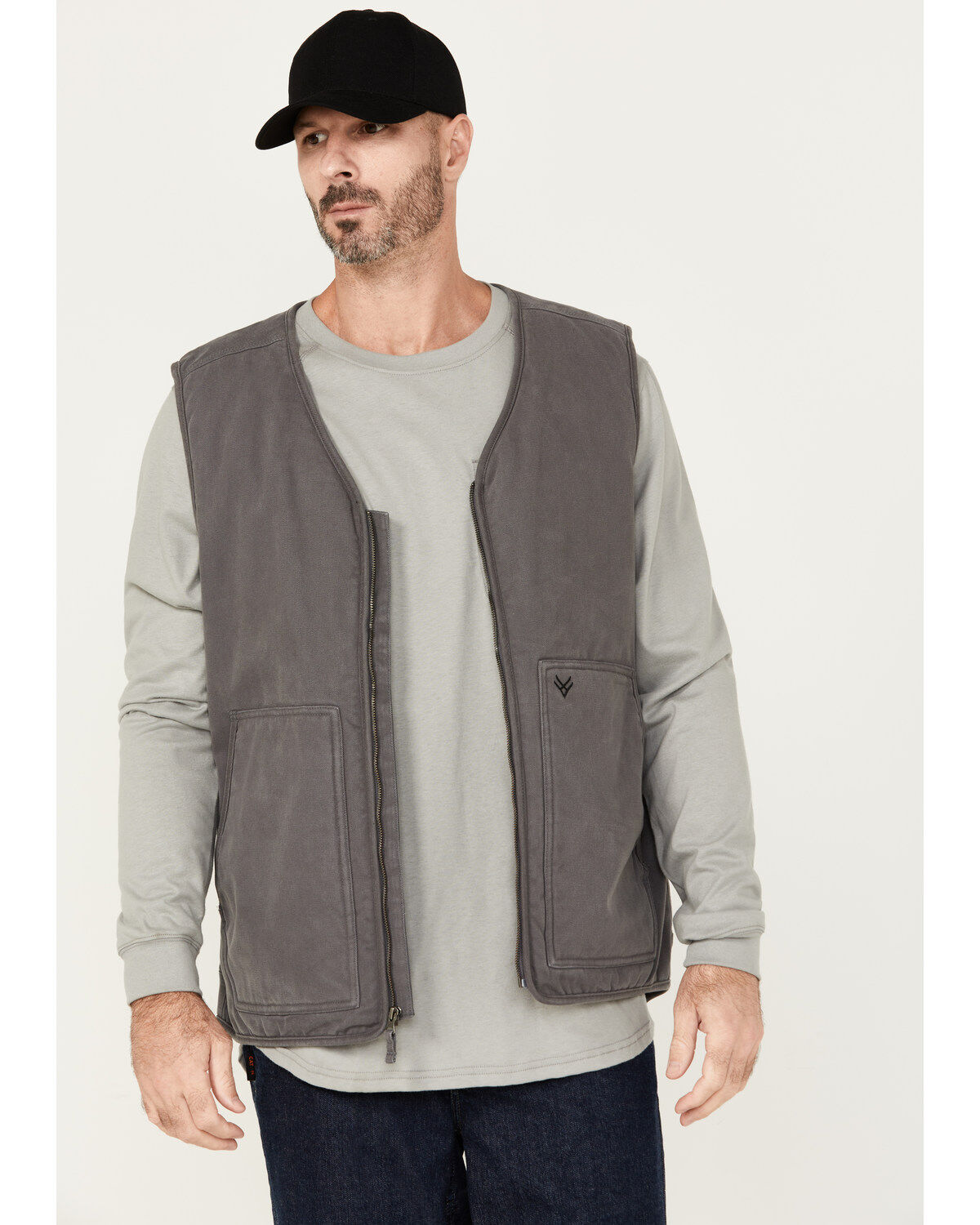 Hawx Men's Weathered Sherpa Lined Work Vest