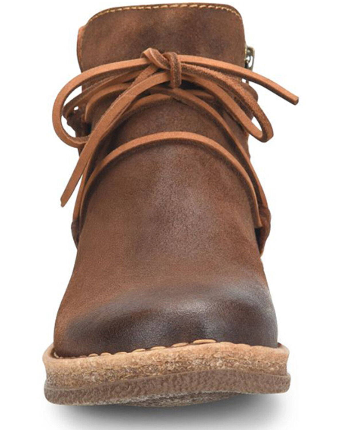 Born Women's Calyn Wedge Booties - Round Toe