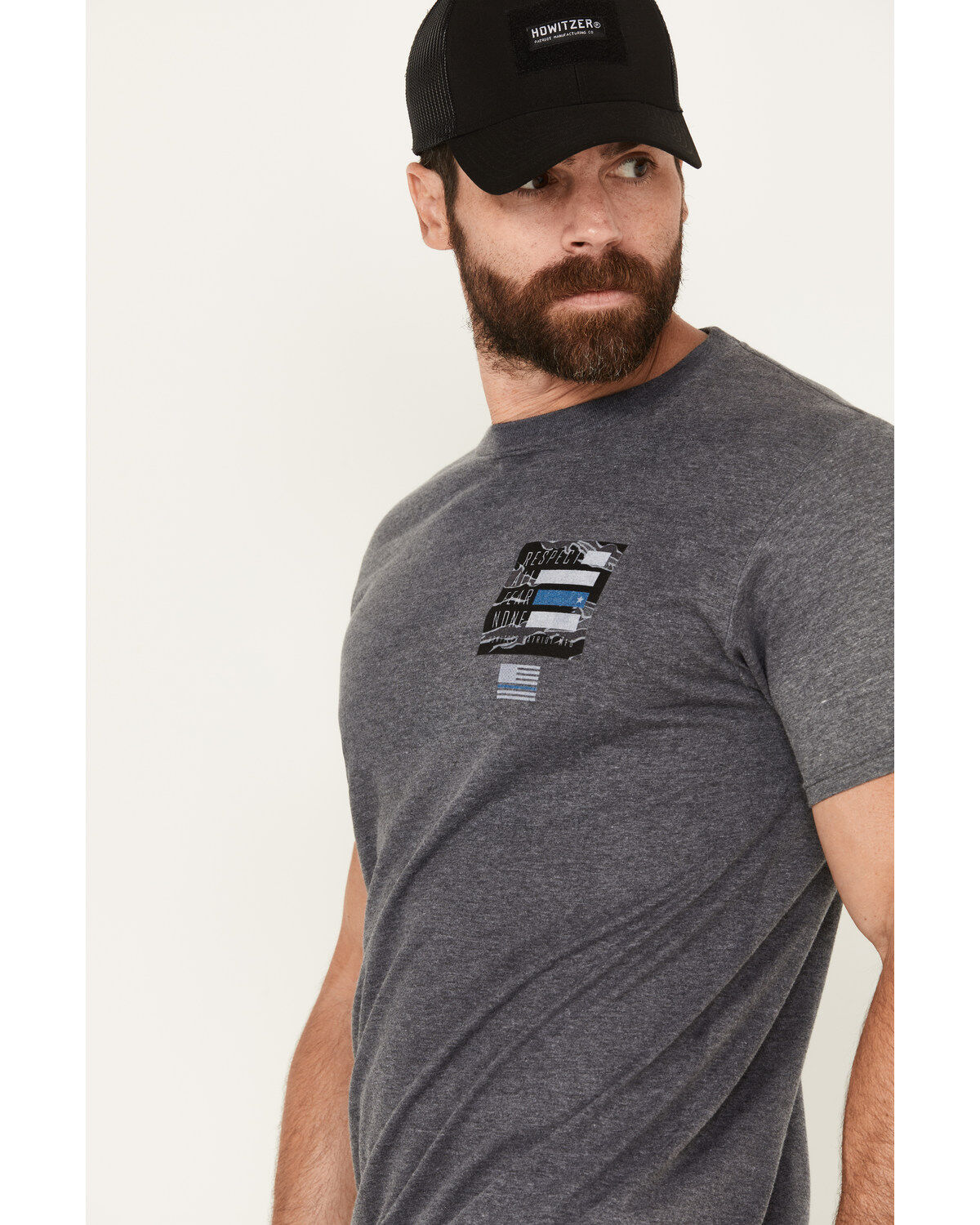 Howitzer Men's No Fear Short Sleeve Graphic T-Shirt