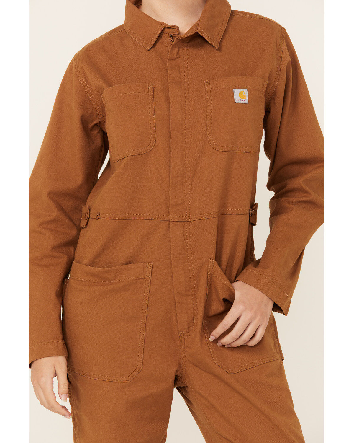 Carhartt Women's Rugged FleX™ Relaxed Fit Canvas Coveralls