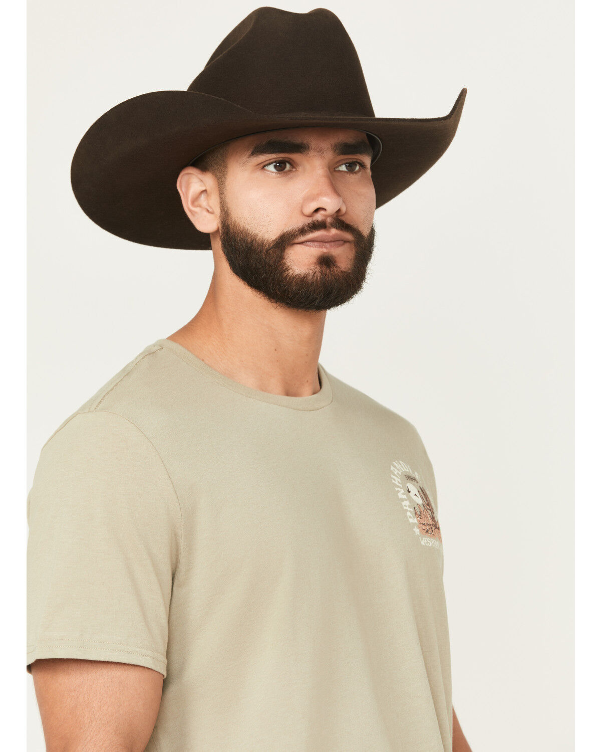 Panhandle Slim Men's Desert Short Sleeve Graphic T-Shirt