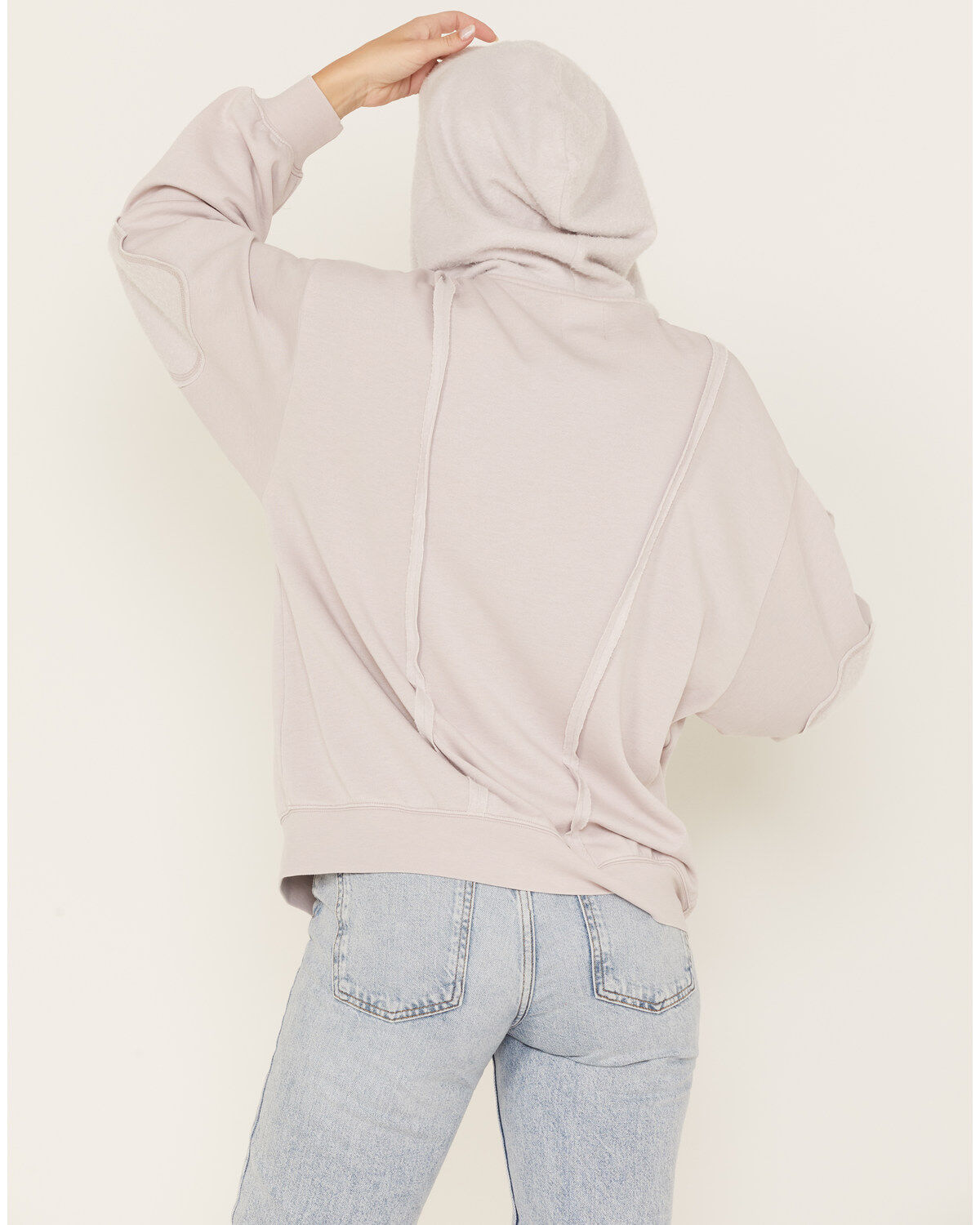 Cleo + Wolf Women's Seamed Zip Hoodie