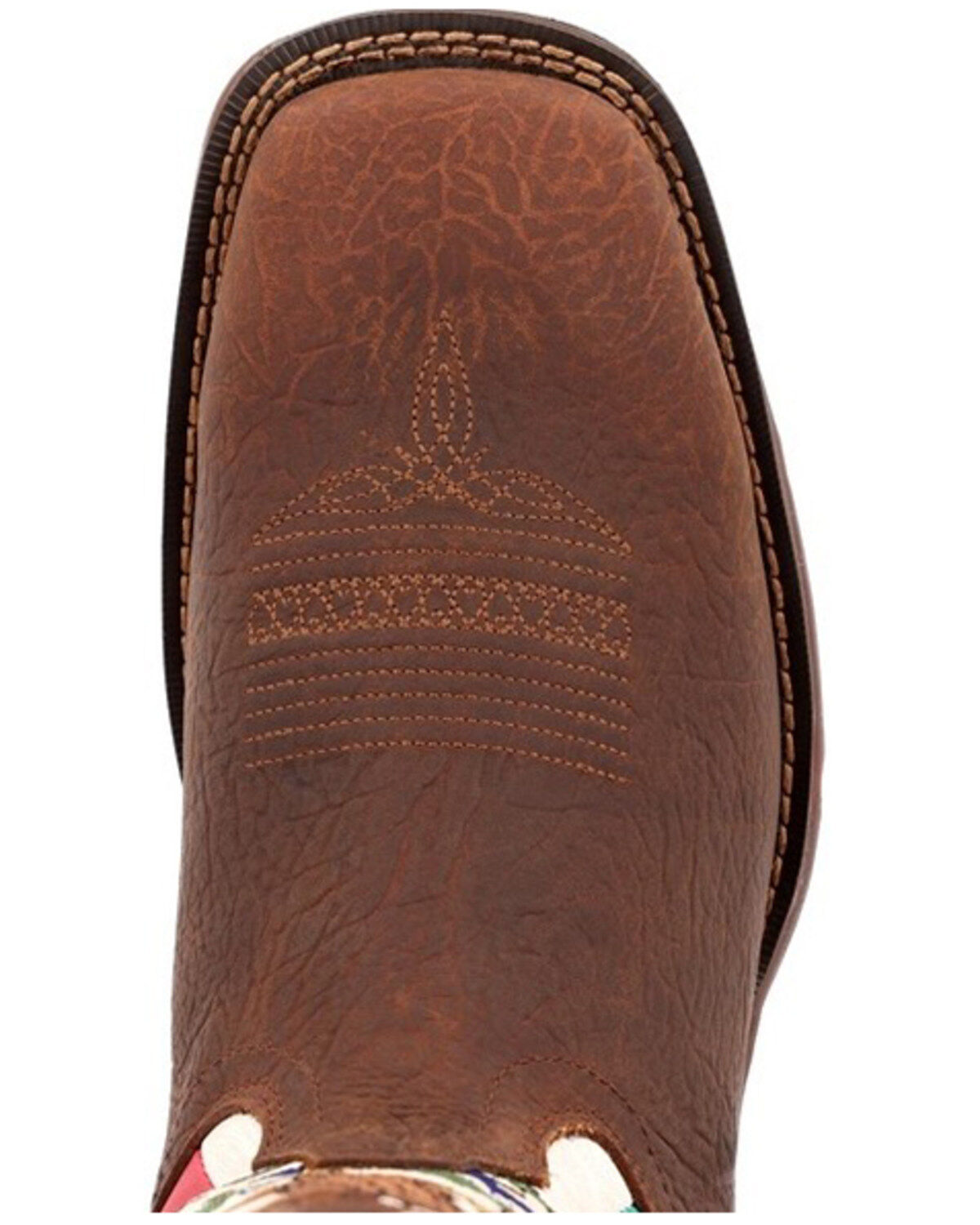 Durango Men's Rebel Mexico Flag Shaft Performance Western Boots - Broad Square Toe