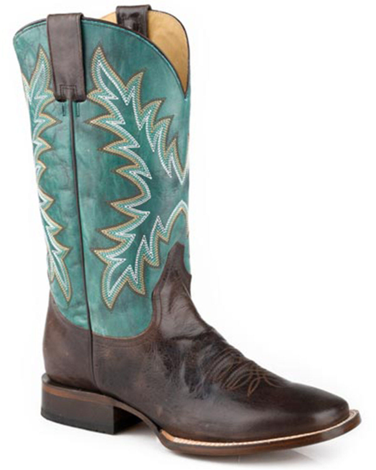 Stetson Men's Cole Western Boots - Broad Square Toe
