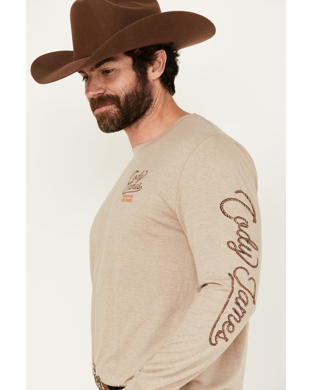 Cody James Men's Western Spirit Long Sleeve Graphic T-Shirt