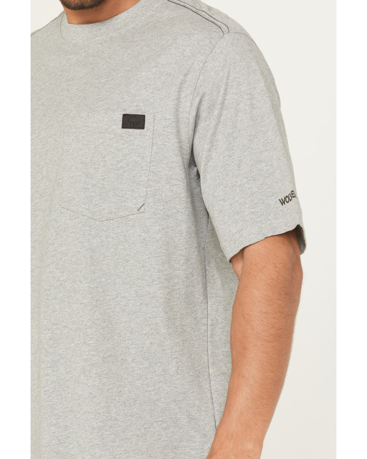 Wolverine Men's Guardian Short Sleeve Work Pocket T-Shirt