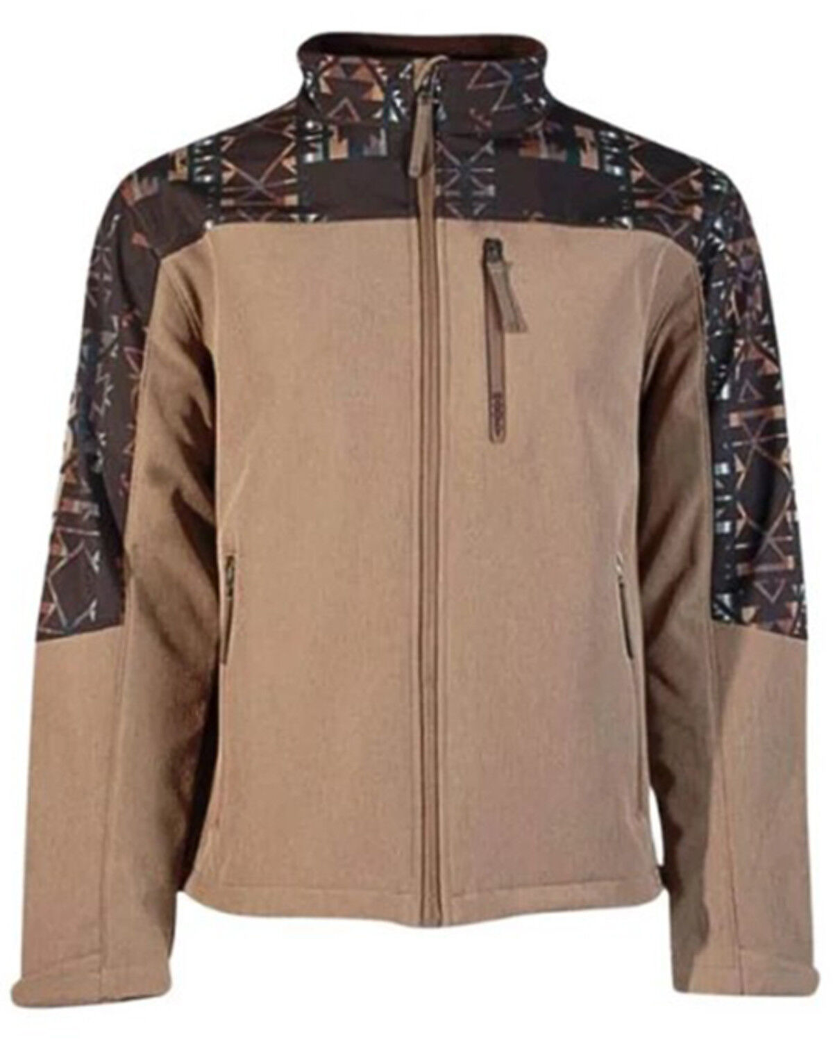 Hooey Men's Southwestern Print Softshell Jacket
