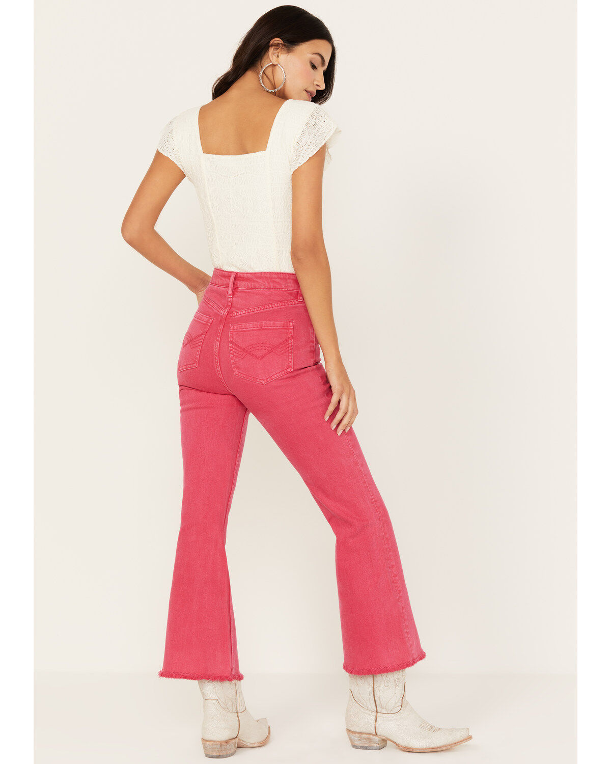 Idyllwind Women's High Risin Kick Stretch Flare Jeans