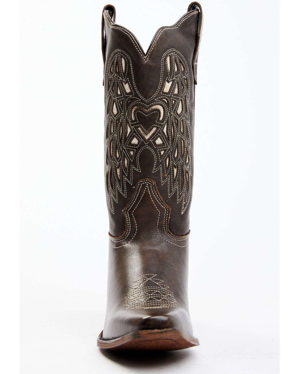 Laredo Women's Heart Angel Wing Cowboy Western Boot - Snip Toe