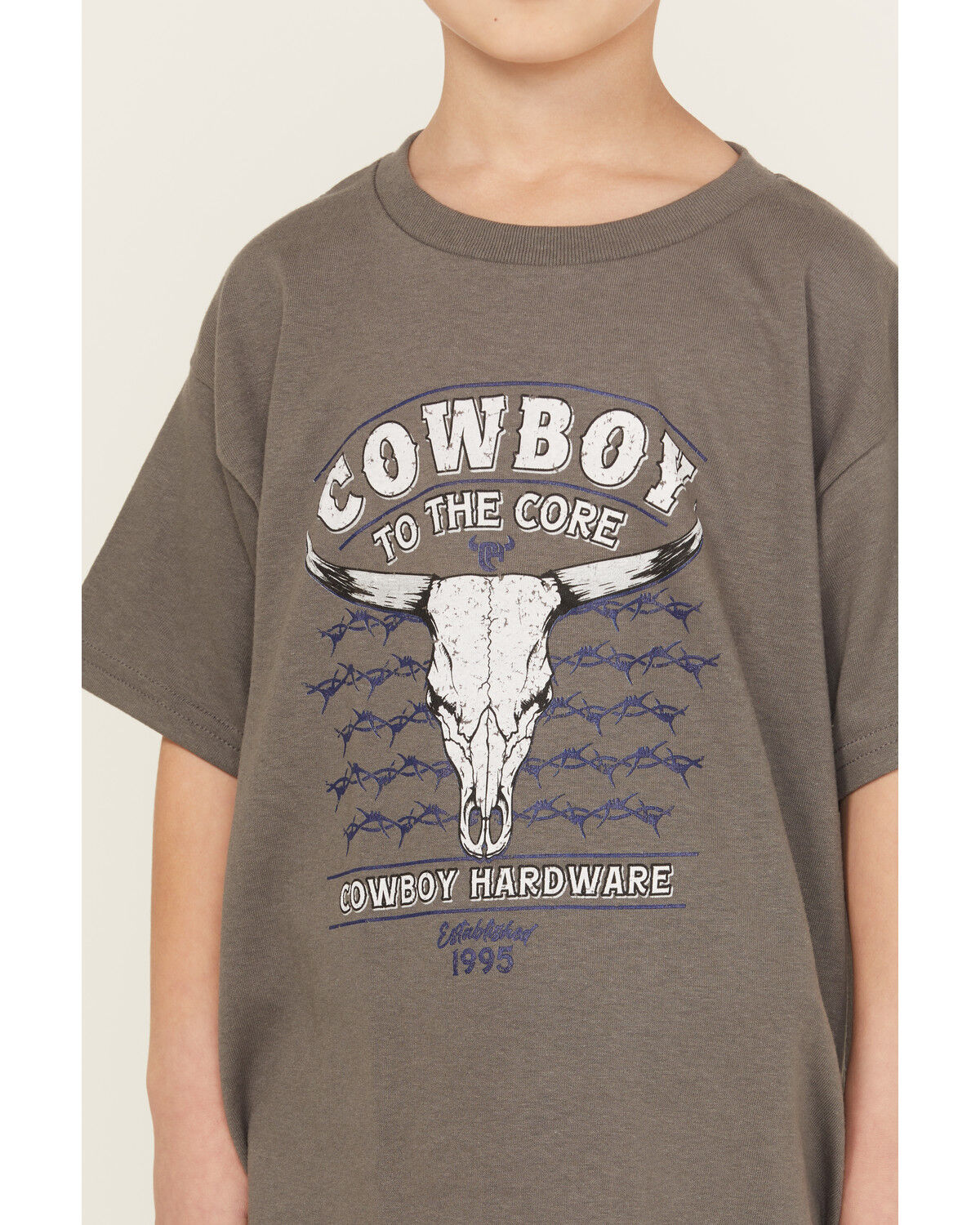 Cowboy Hardware Boys' Cowboy Core Short Sleeve Graphic T-Shirt