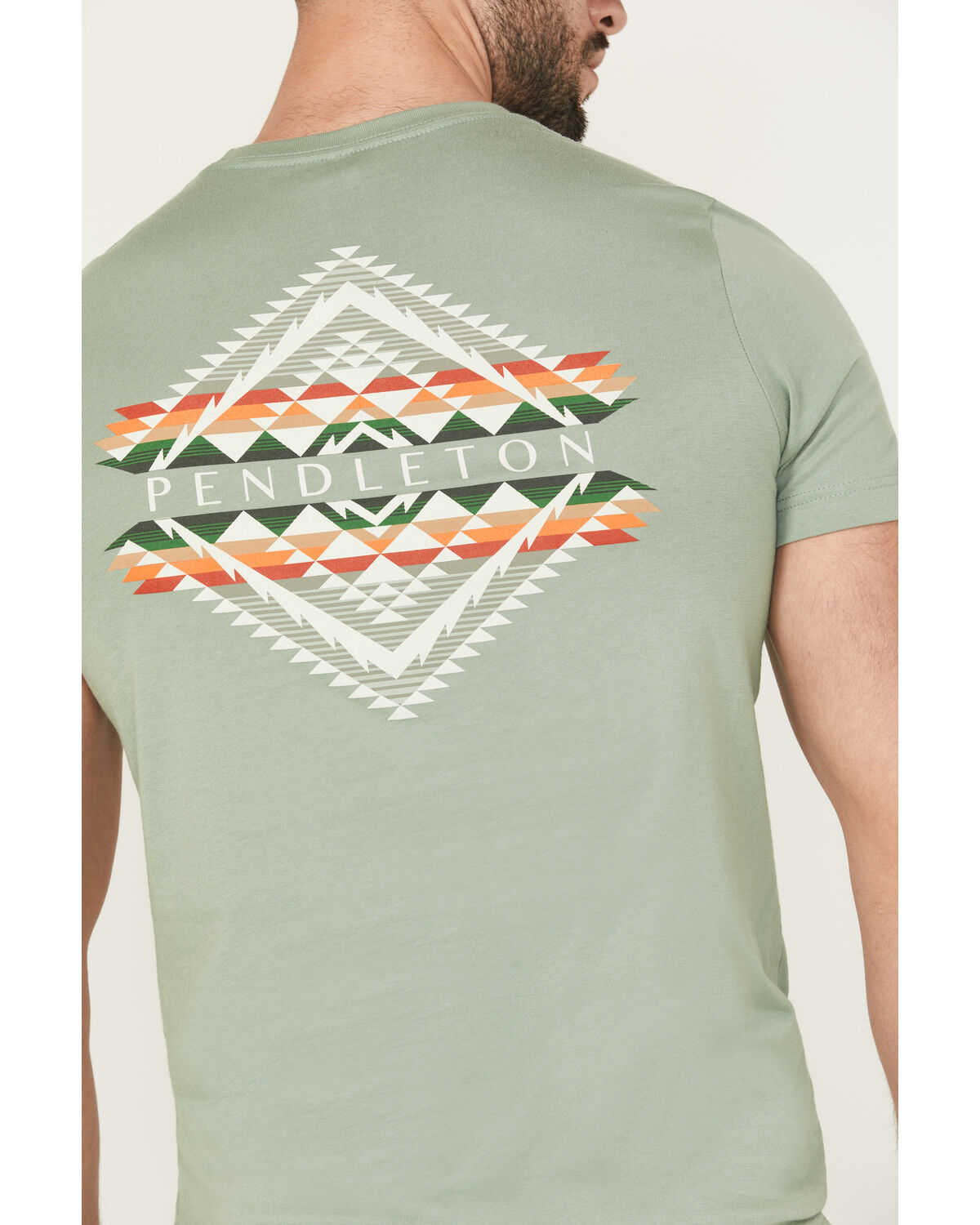 Pendleton Men's Geo Print Logo Short Sleeve Graphic T-Shirt