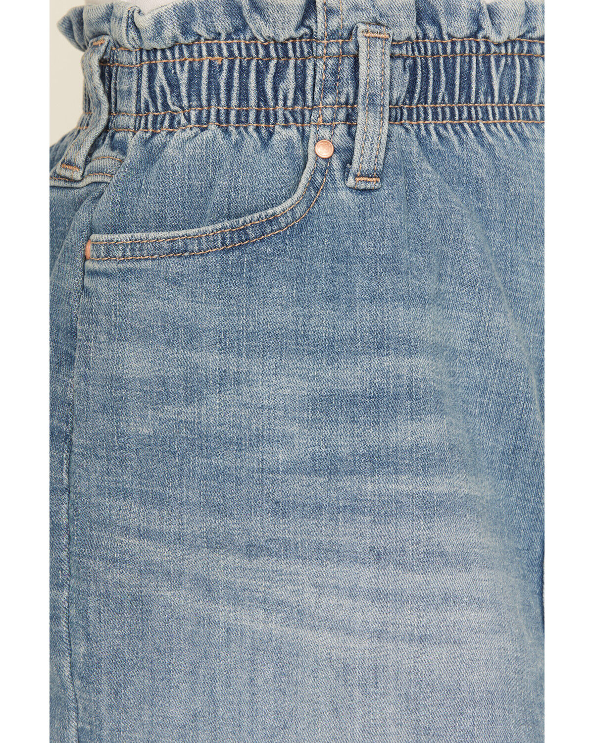 Wrangler Girls' Light Wash Denim Skirt