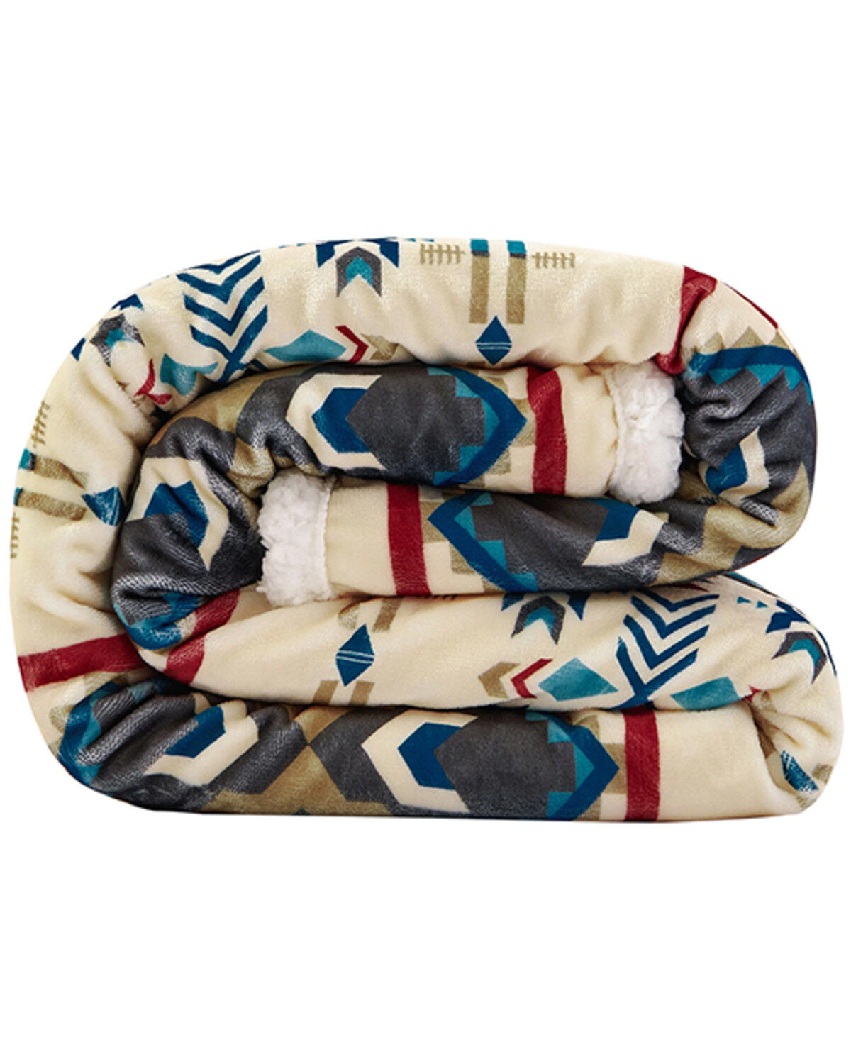 HiEnd Accents Spirit Valley Campfire Sherpa Throw
