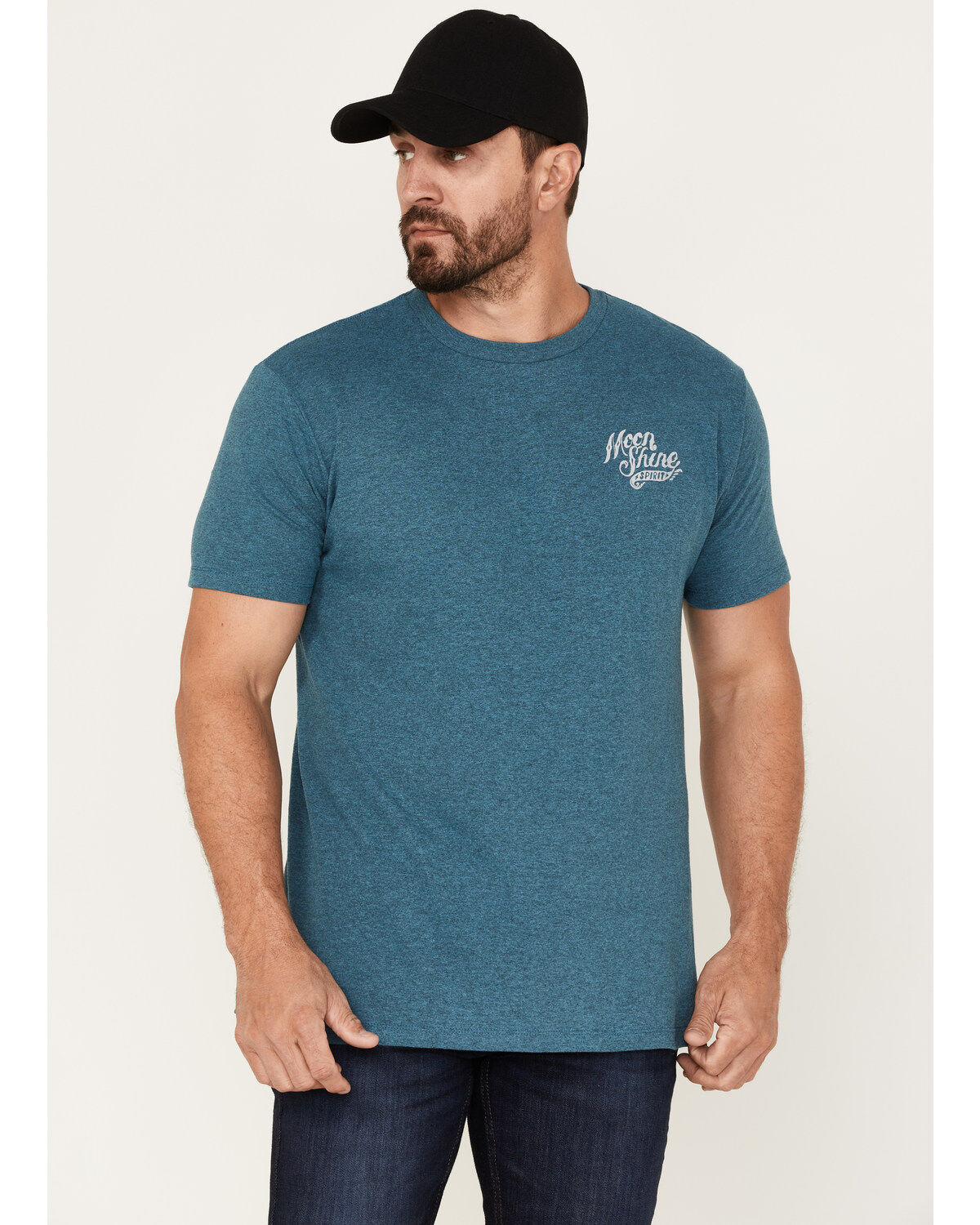 Moonshine Spirit Men's Freedom Proof Short Sleeve Graphic T-Shirt