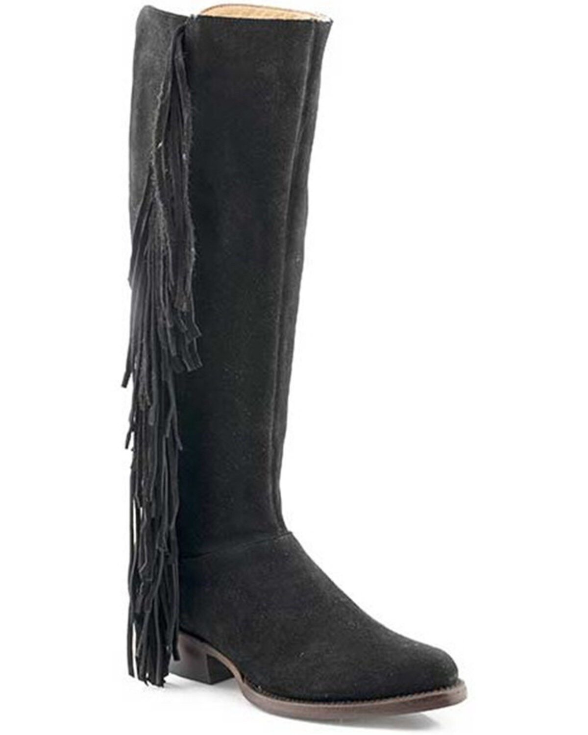 Stetson Women's Dani Suede Tall Western Boots - Snip Toe