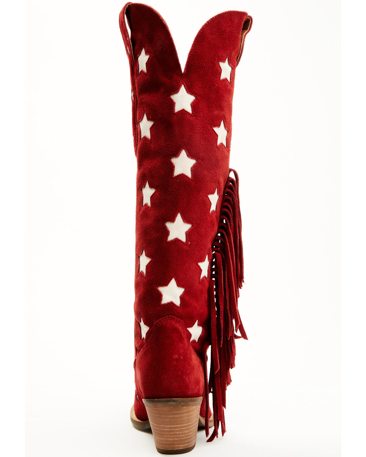 Dingo Women's Super Star Tall Suede Western Boots - Snip Toe