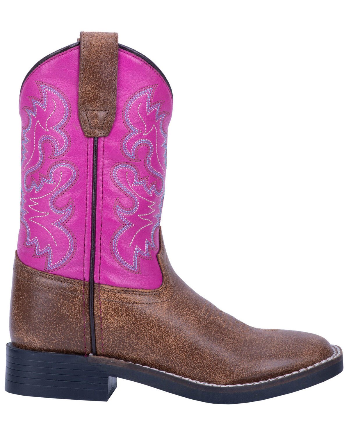 Dan Post Girls' 9" Punky Western Boots - Broad Square Toe