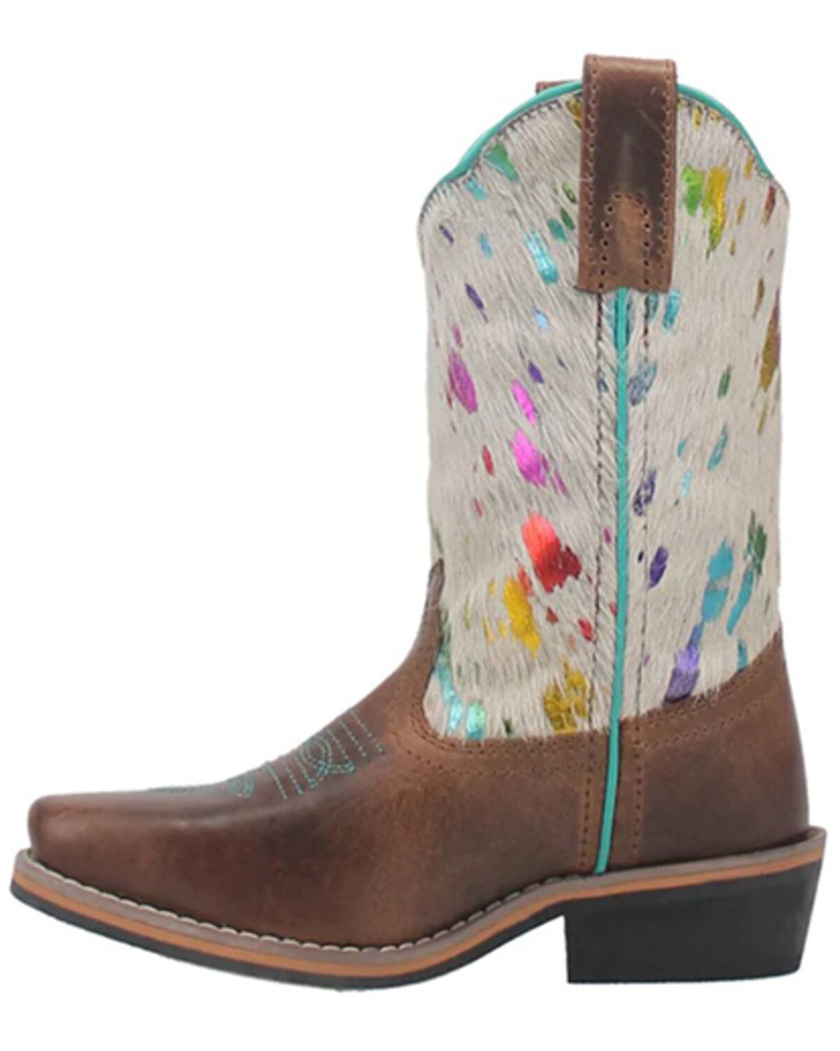 Dan Post Little Girls' Rumi Western Boots - Broad Square Toe