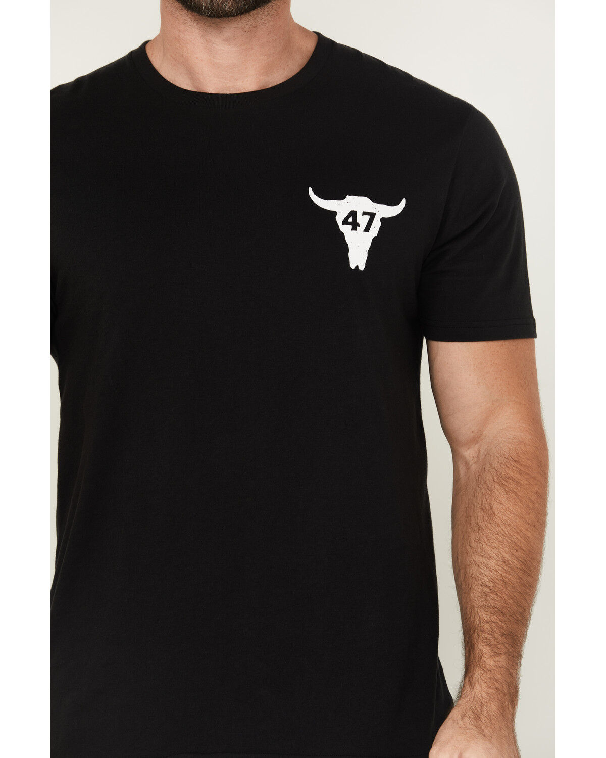 Wrangler Men's Boot Barn Exclusive Steer Head Logo Short Sleeve Graphic T-Shirt