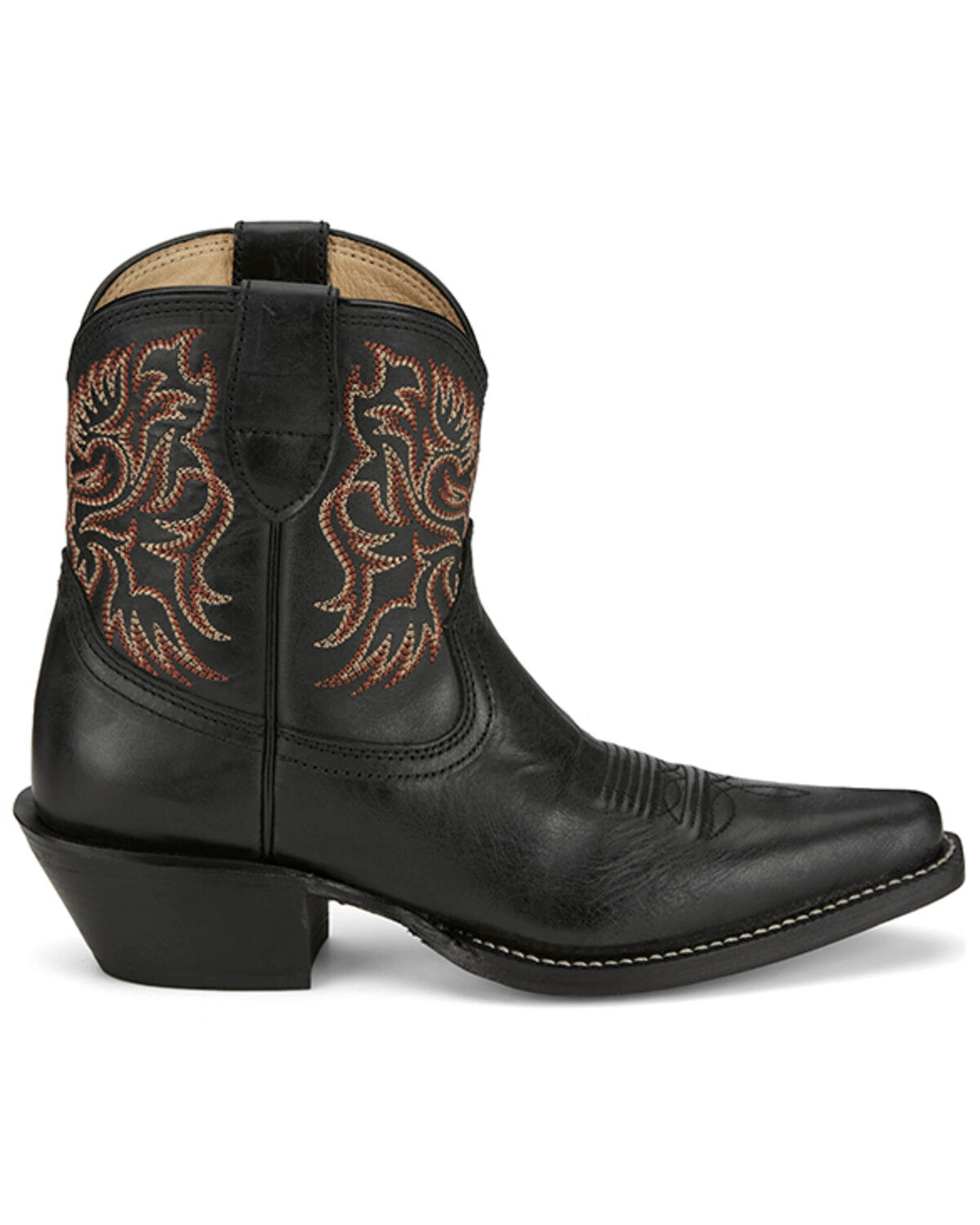 Tony Lama Isabella Western Booties - Snip Toe