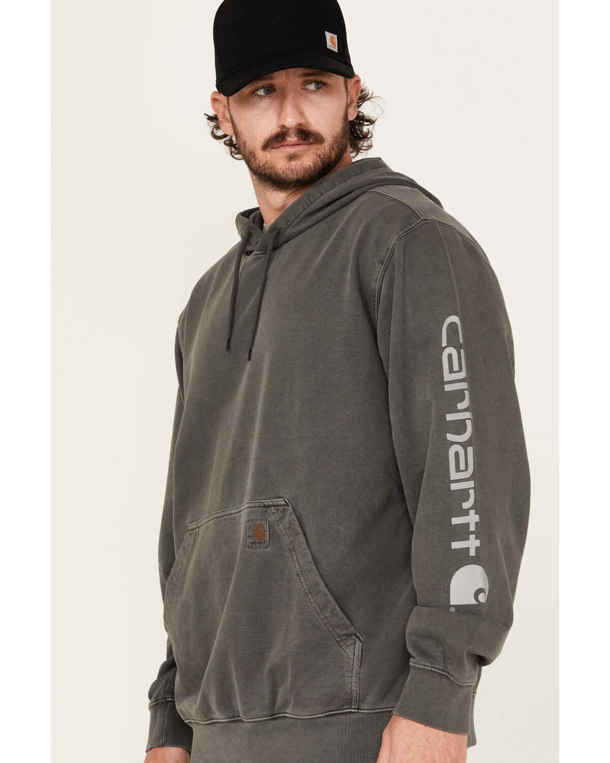Carhartt Men's Midweight Relaxed Fit Graphic Hooded Sweatshirt