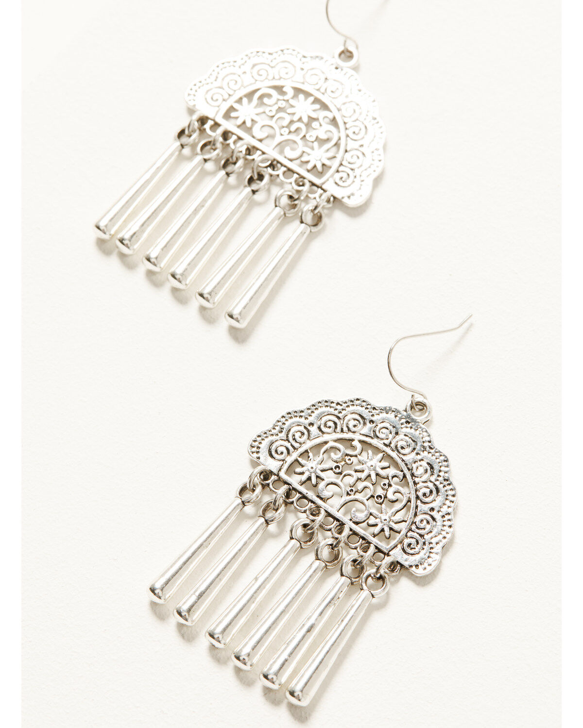 Shyanne Women's Scalloped Fan Drop Earrings