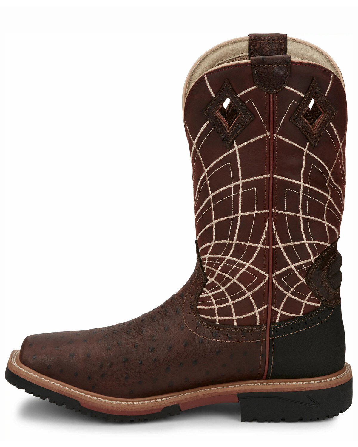 Justin Men's Derrickman Western Work Boots - Composite Toe