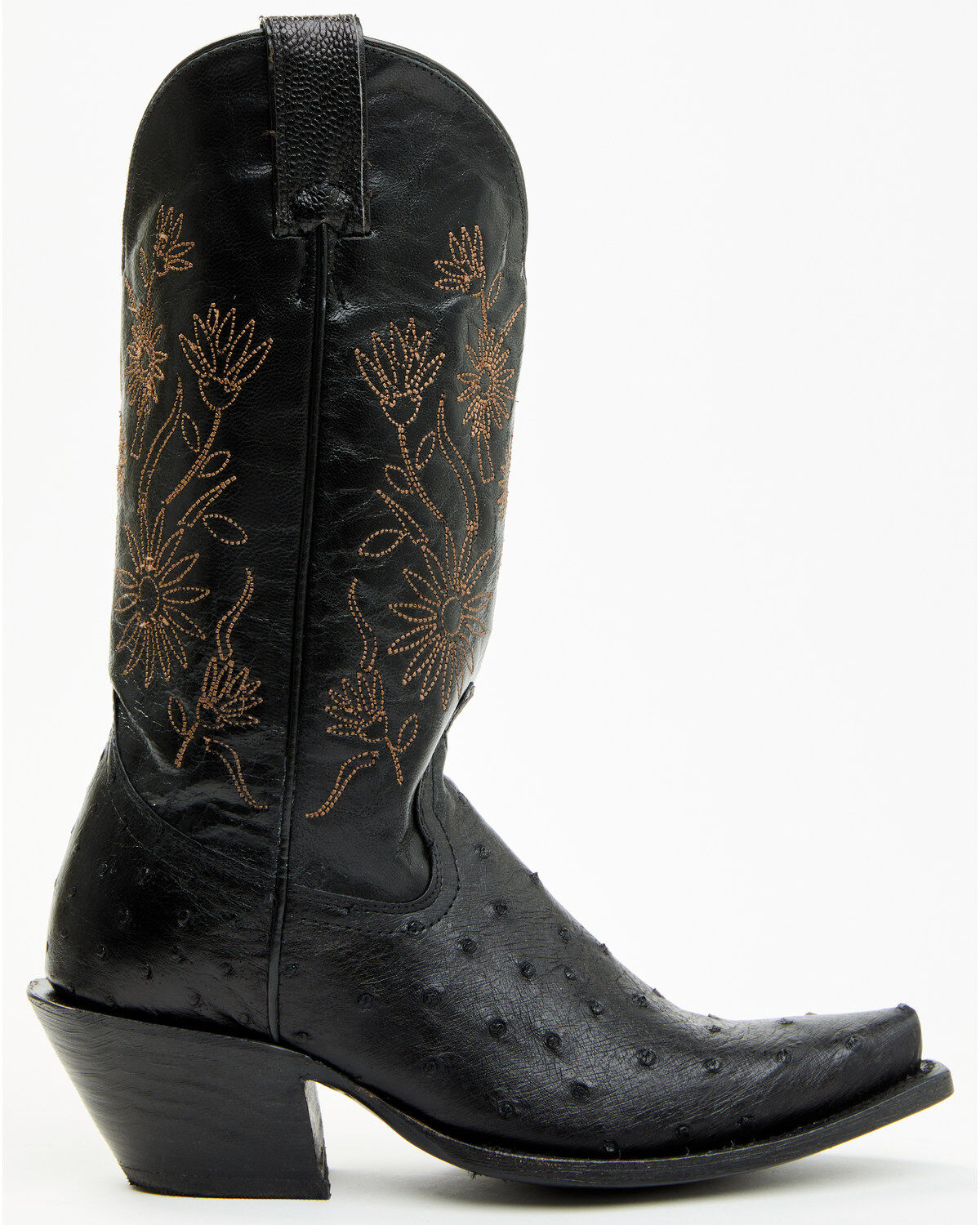 Shyanne Women's Daisie Exotic Full Quill Ostrich Western Boots - Snip Toe