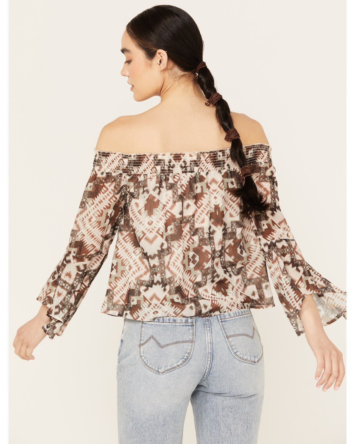 Shyanne Women's Off The Shoulder Chiffon Blouse