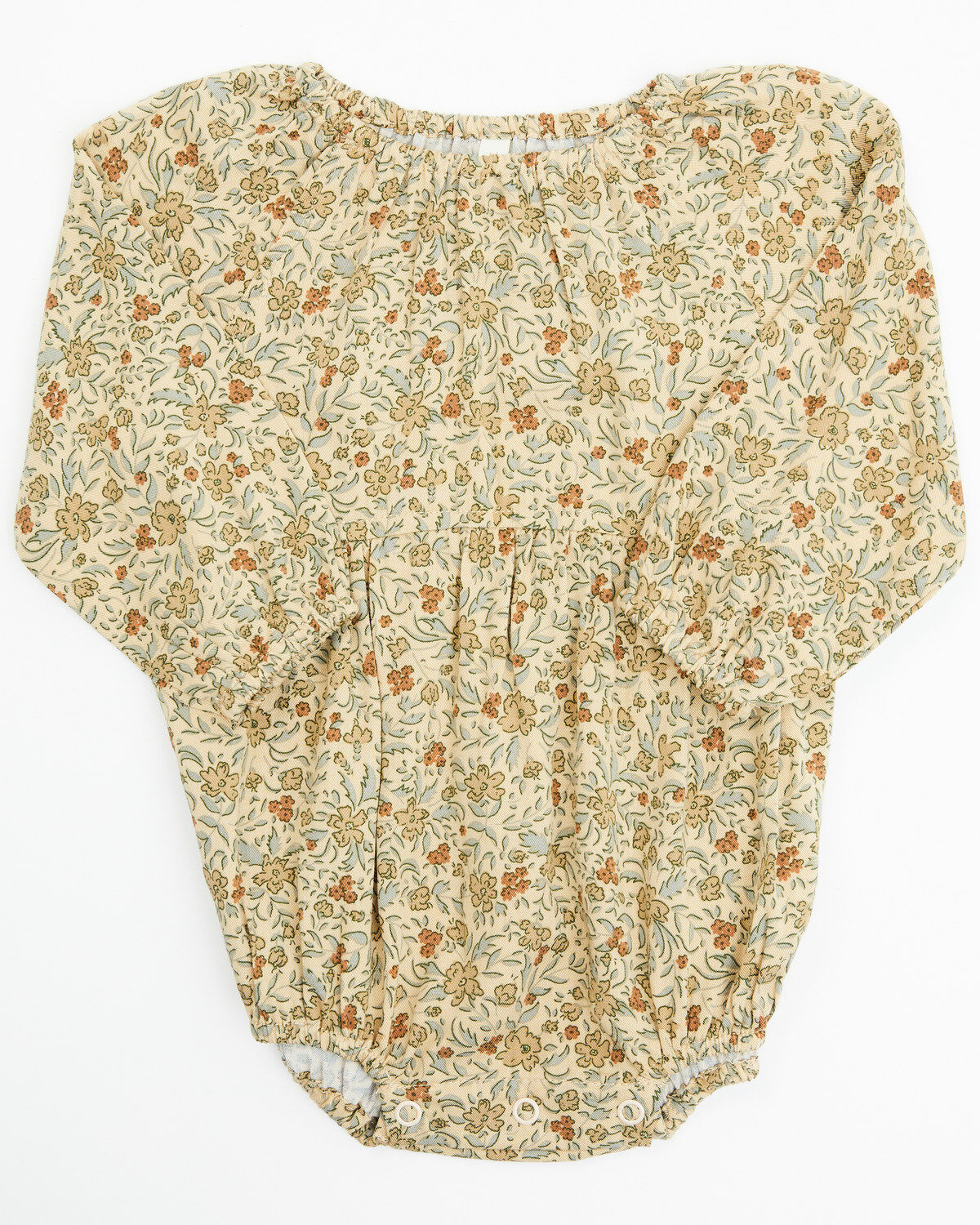 Rylee & Cru Infant Girls' Golden Garden Print Long Sleeve Onesie