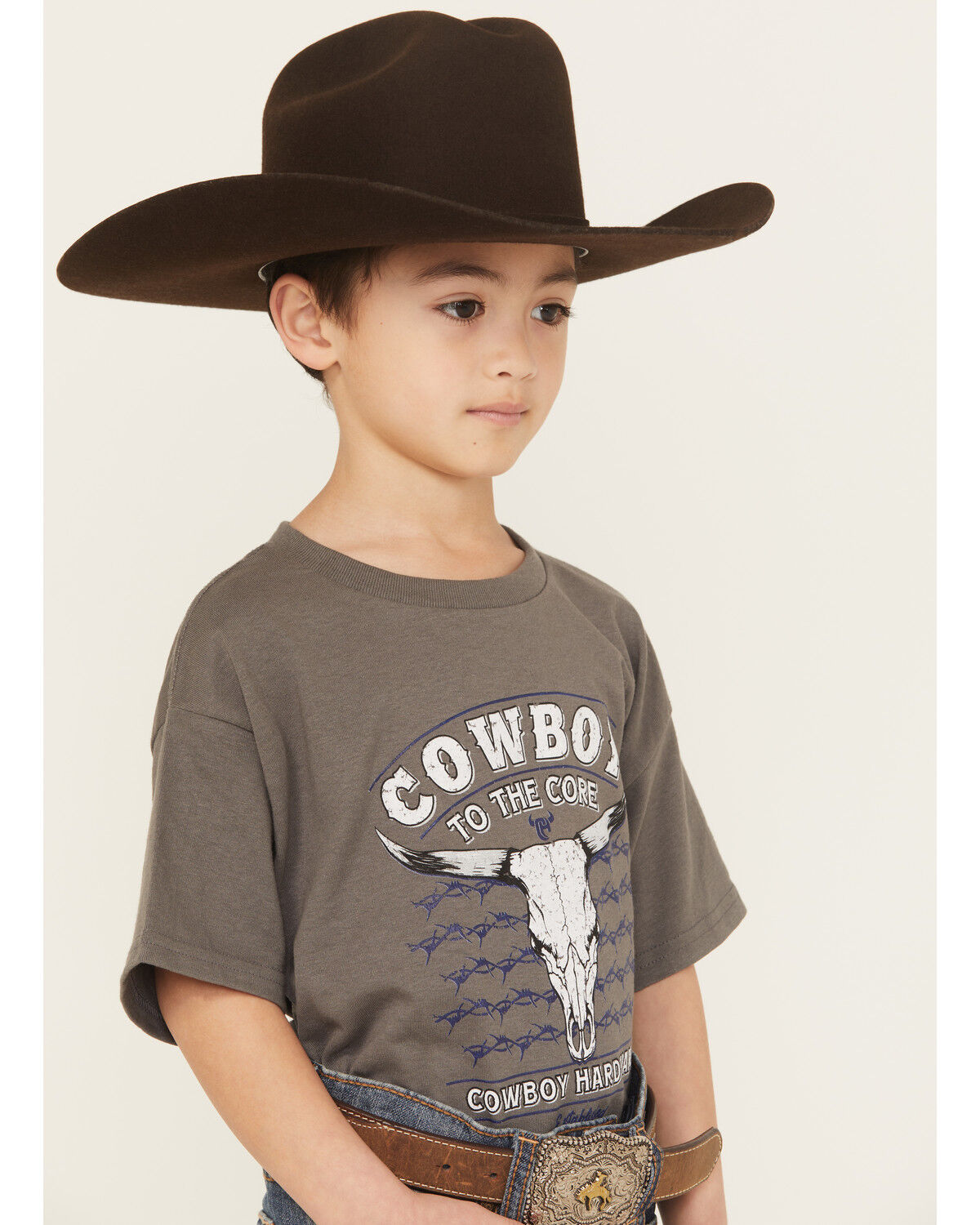 Cowboy Hardware Boys' Cowboy Core Short Sleeve Graphic T-Shirt