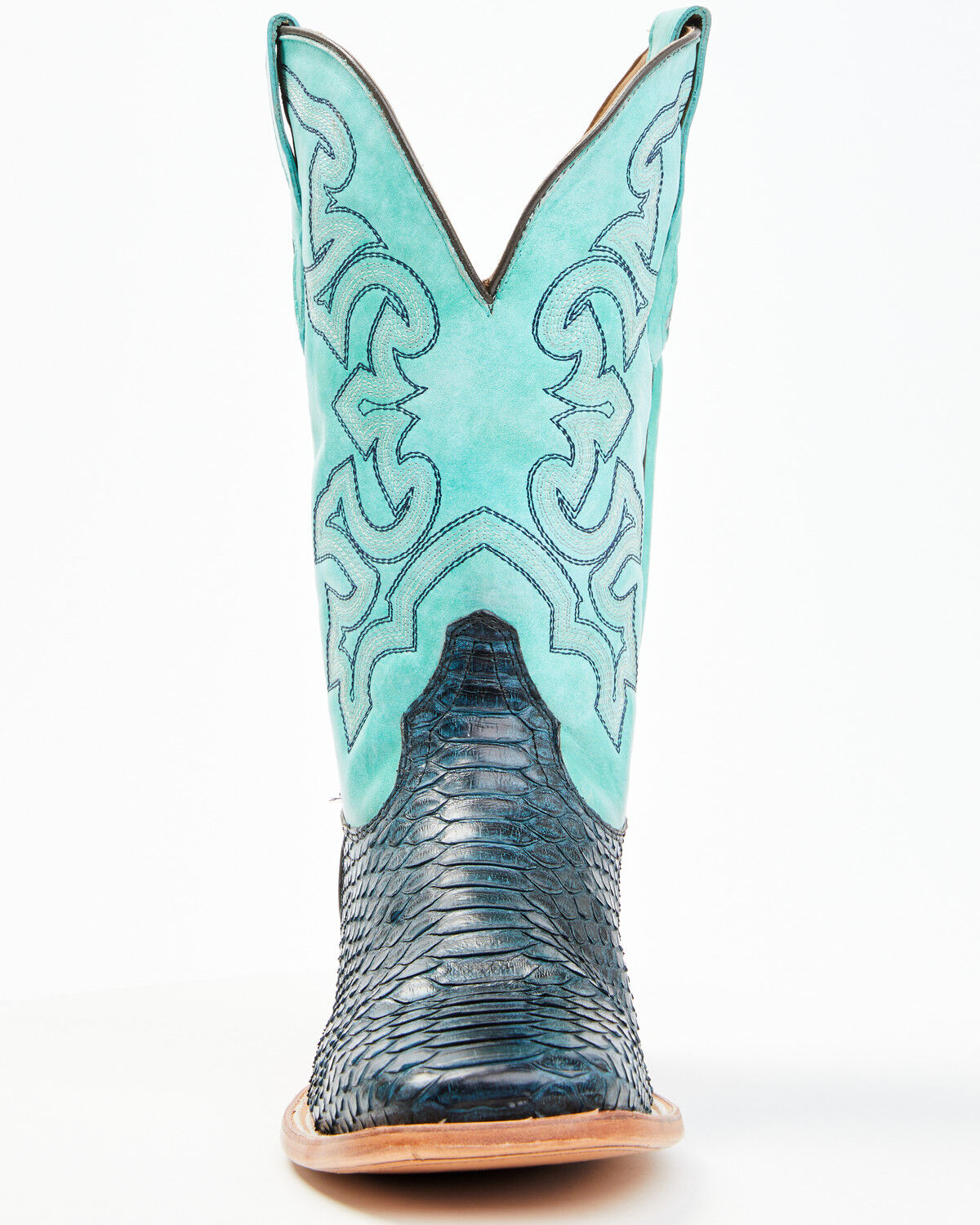 Corral Men's Exotic Python Western Boots - Broad Square Toe