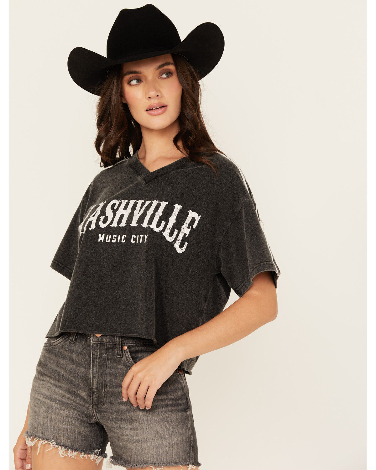 Youth in Revolt Women's Nashville Varsity Short Sleeve Graphic Tee