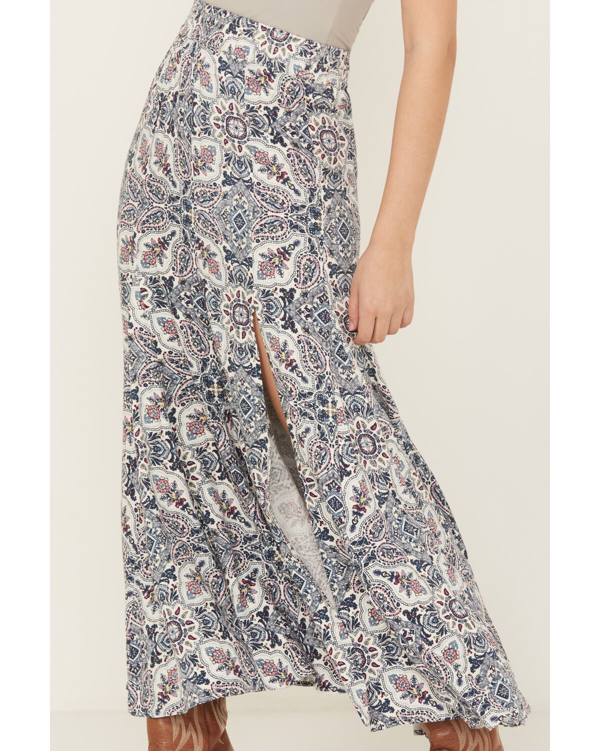 Idyllwind Women's Garrison Printed Maxi Skirt