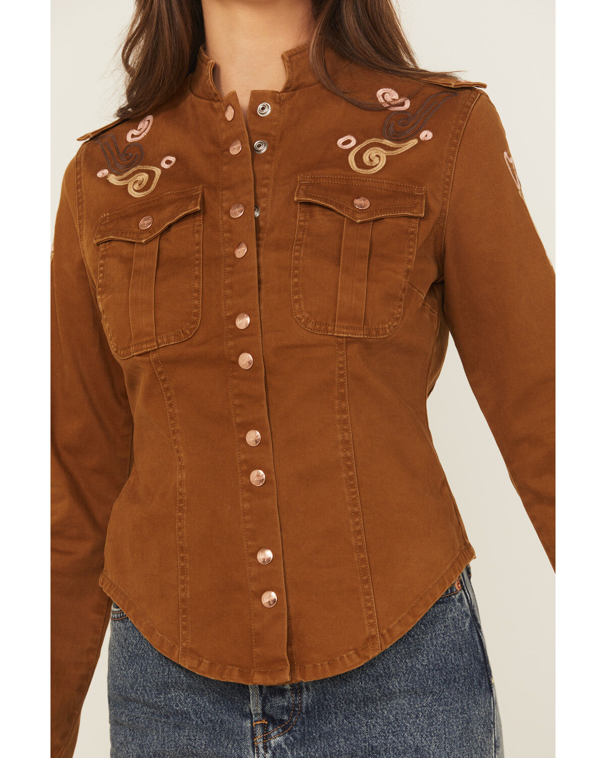 Wrangler X Lainey Wilson Women's Wildflower Embroidered Jacket