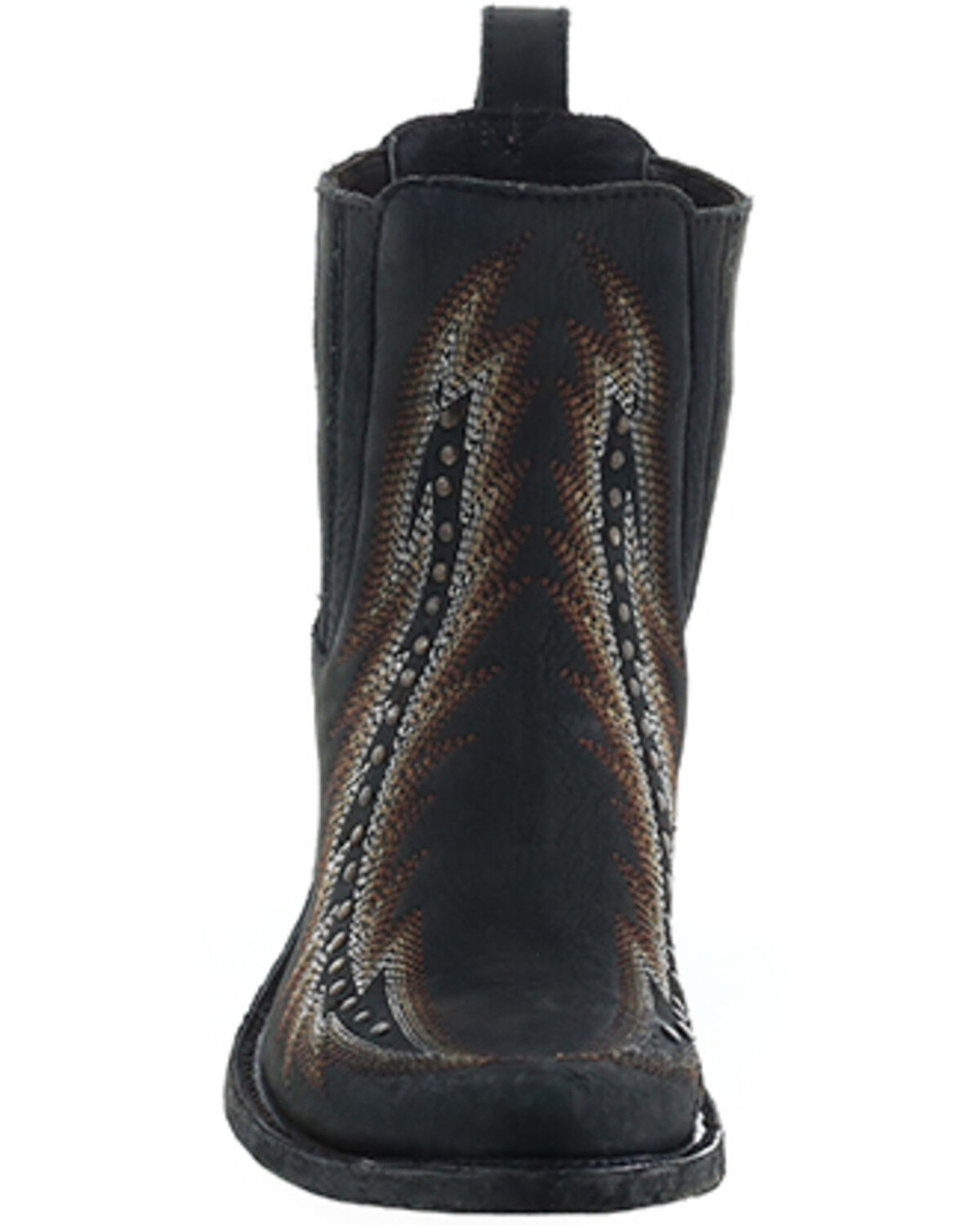 Liberty Black Women's Vegas Gloria Studded Booties - Round Toe