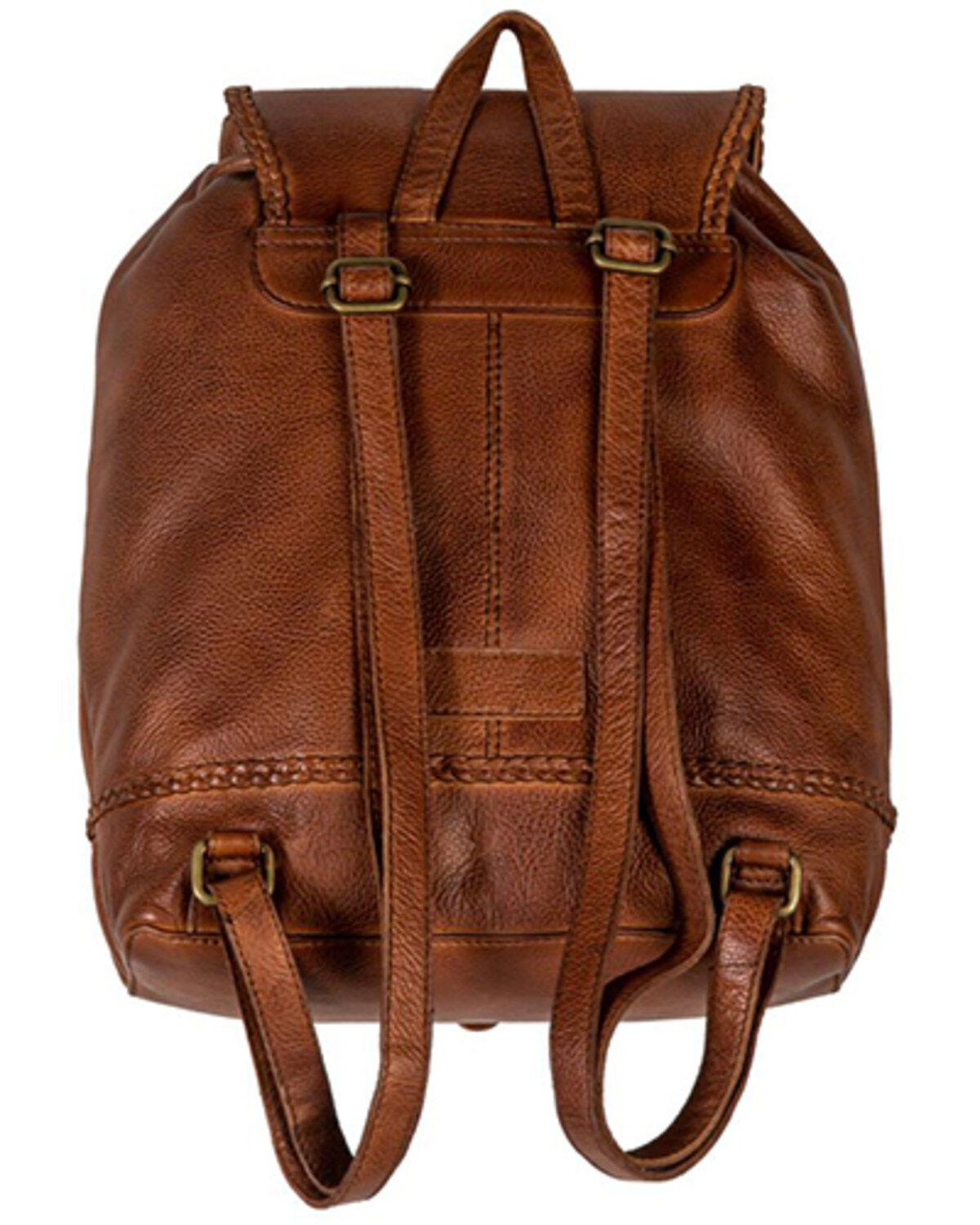 Myra Bag Women's Lobeth Leather Hairon Backpack