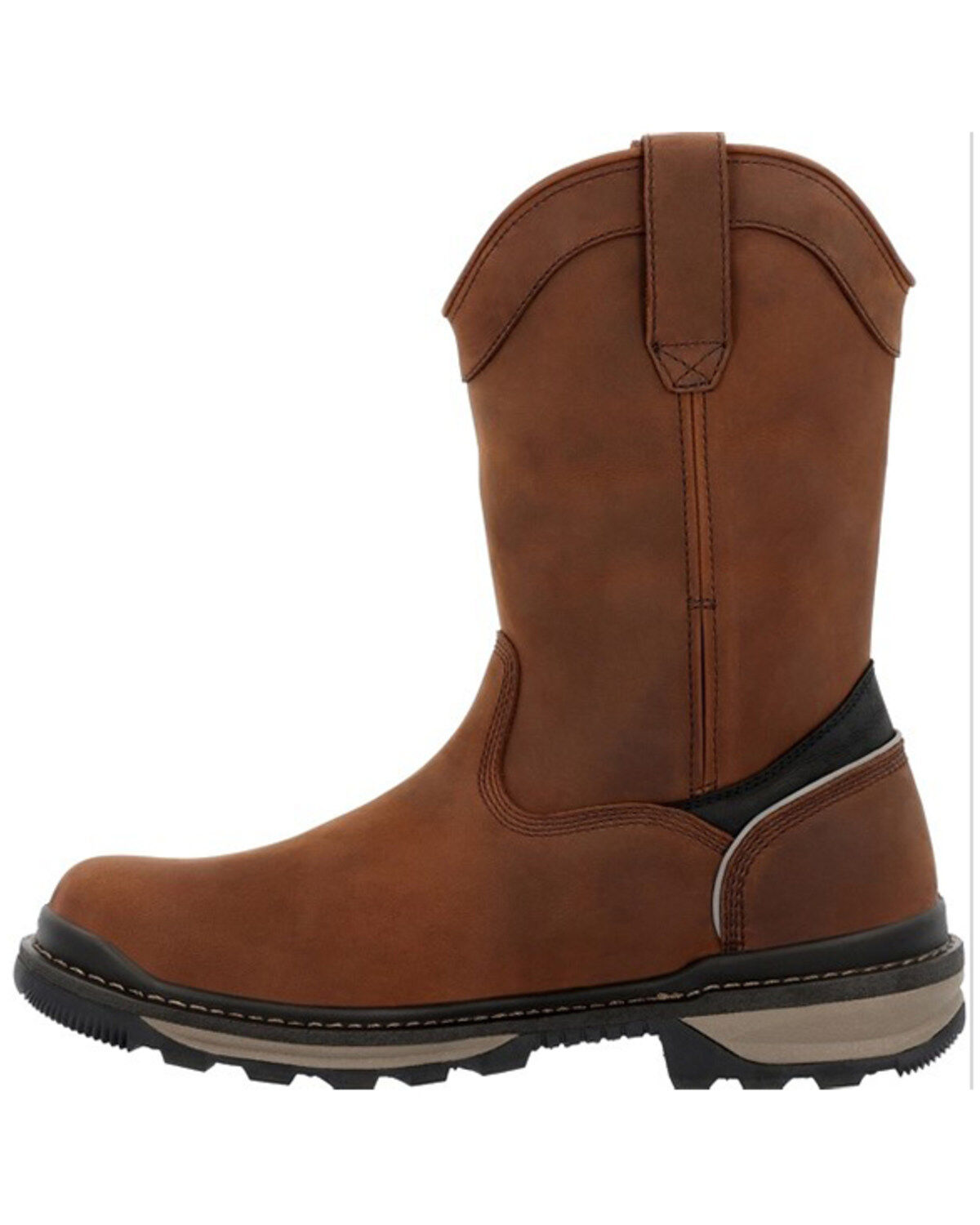 Rocky Men's Rams Horn Waterproof Pull-On Work Boots - Soft Toe