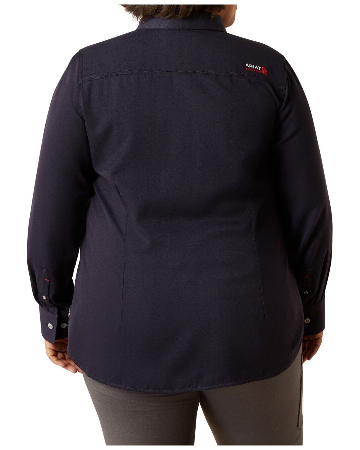 Ariat Women's FR Inherent Long Sleeve Button-Down Work Shirt - Plus