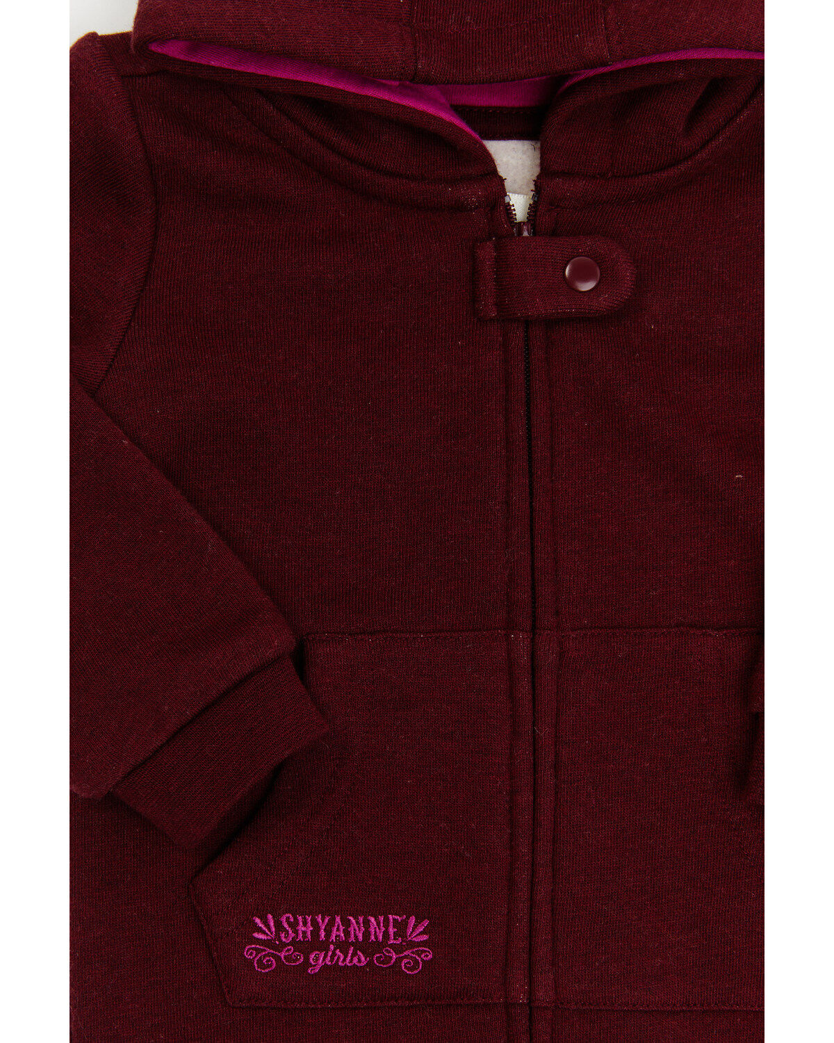 Shyanne Infant Girls' Hooded Coveralls