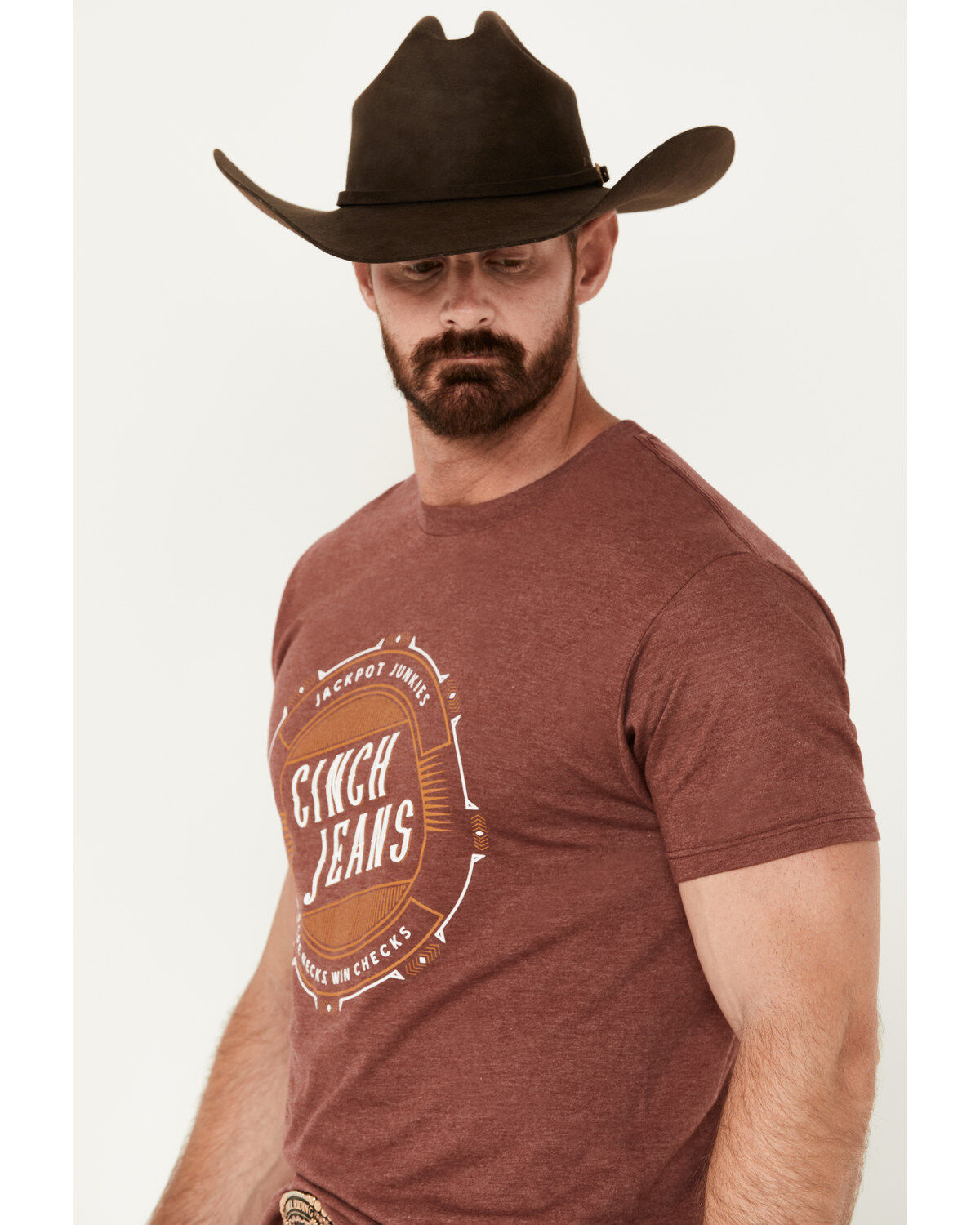 Cinch Men's Logo Short Sleeve T-Shirt