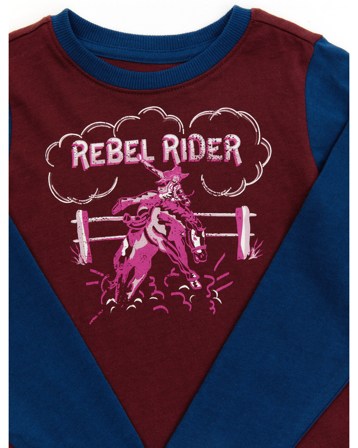 Shyanne Toddler Girls' Rebel Rider Long Sleeve Graphic Tee - Toddler